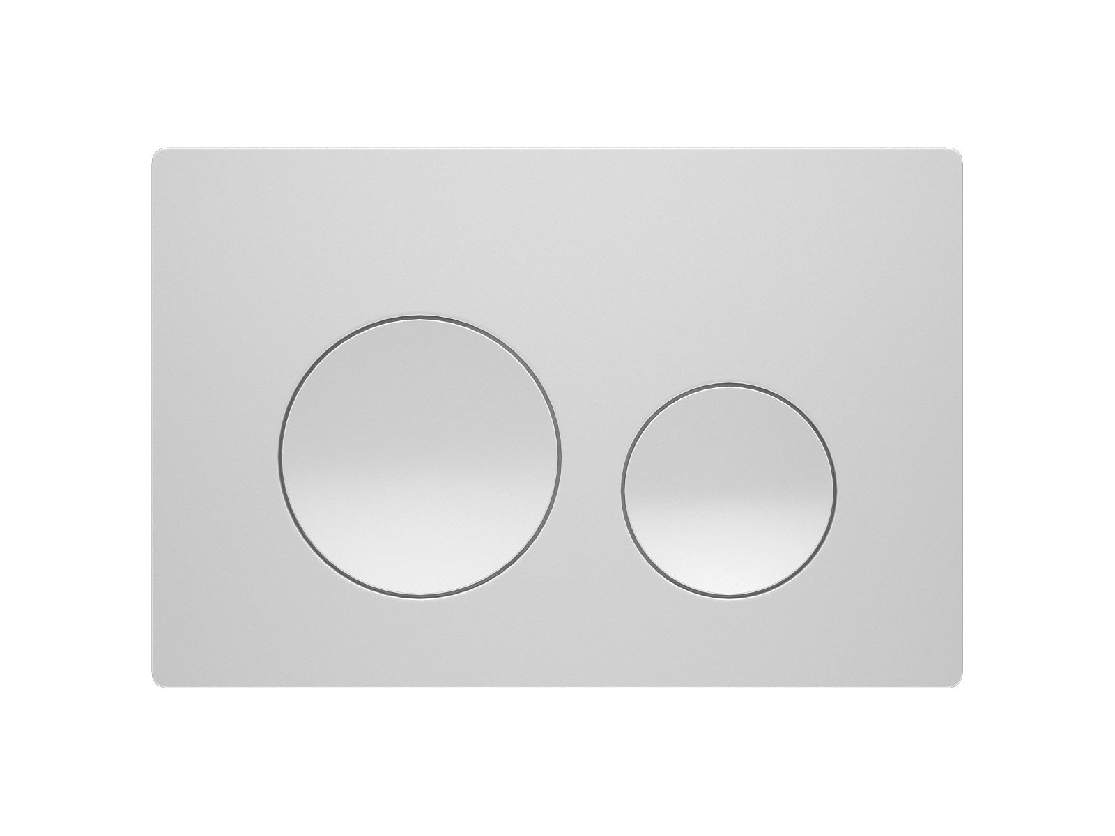 Round Pro New Placa de accionamiento blanco