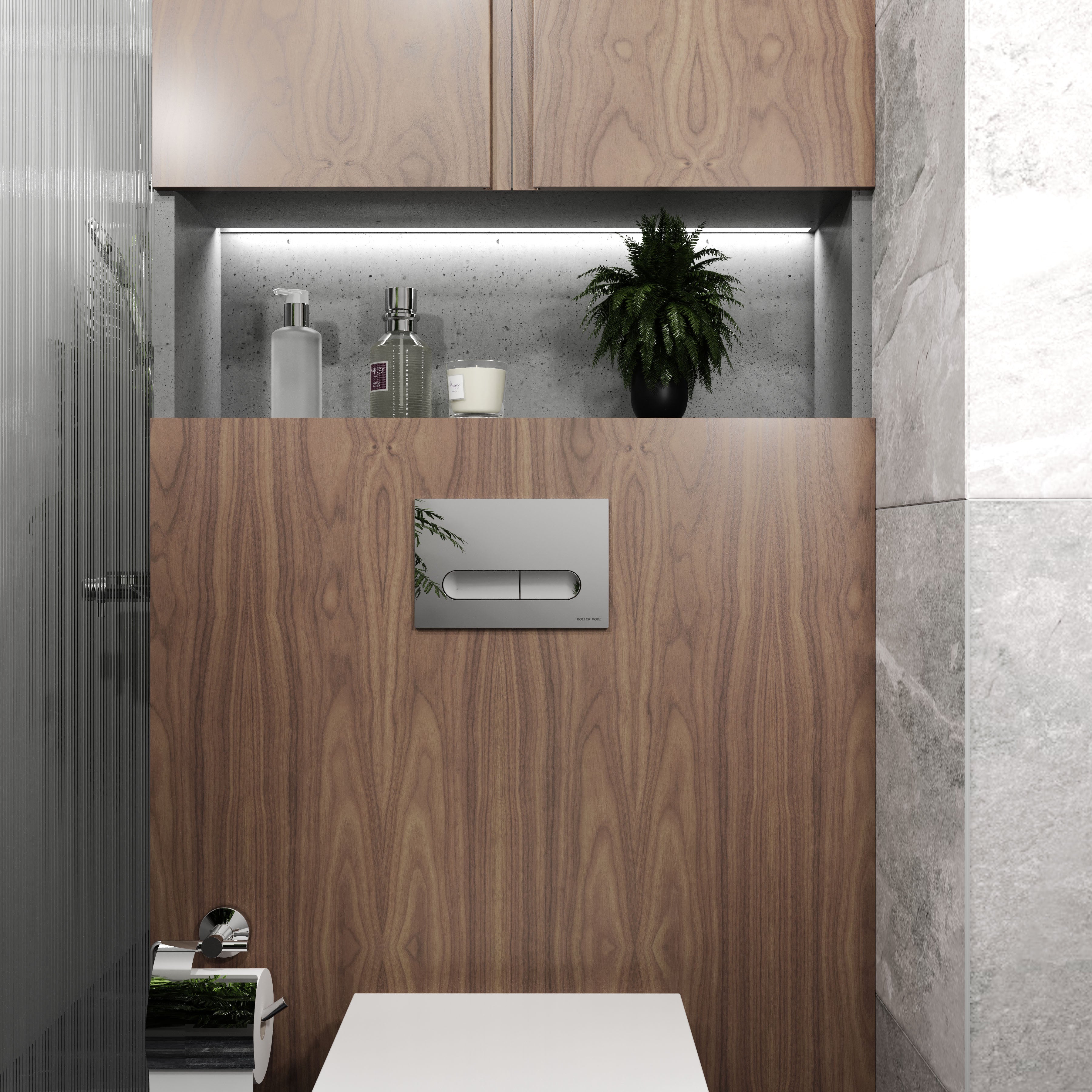 Orion Pro New панель змиву хром глянсовий