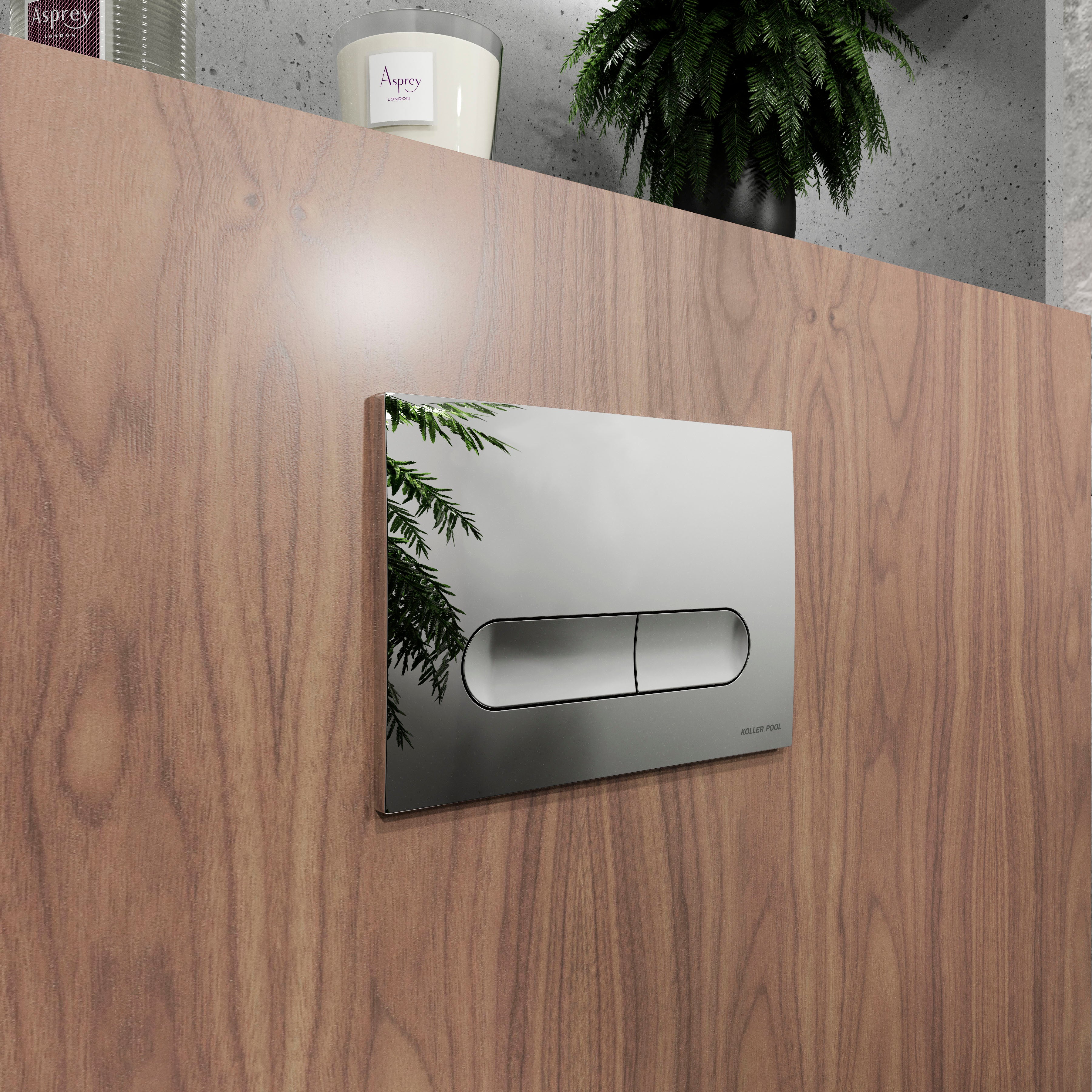 Orion Pro New панель змиву хром глянсовий