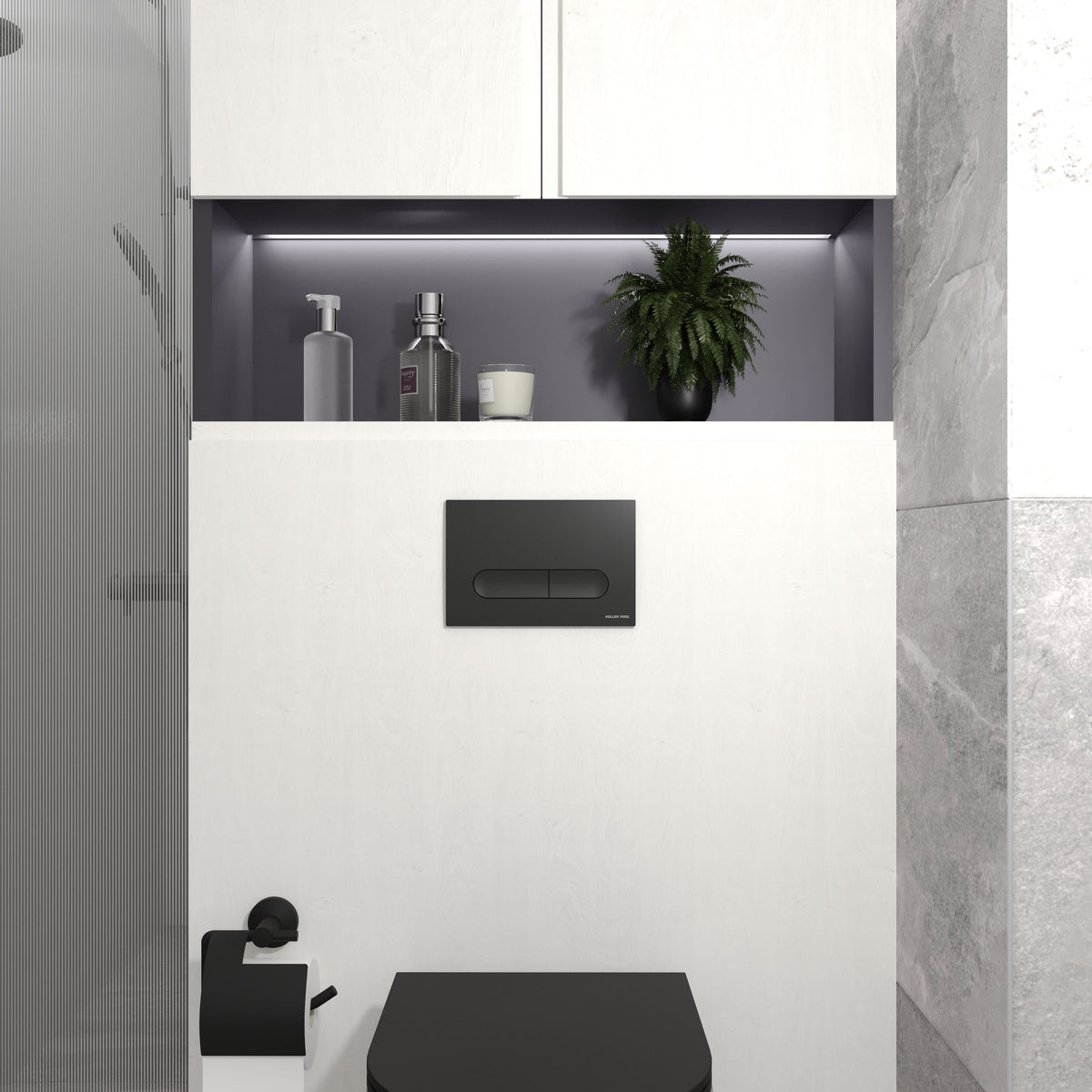 Orion Pro New Betätigungsplatte Schwarz
