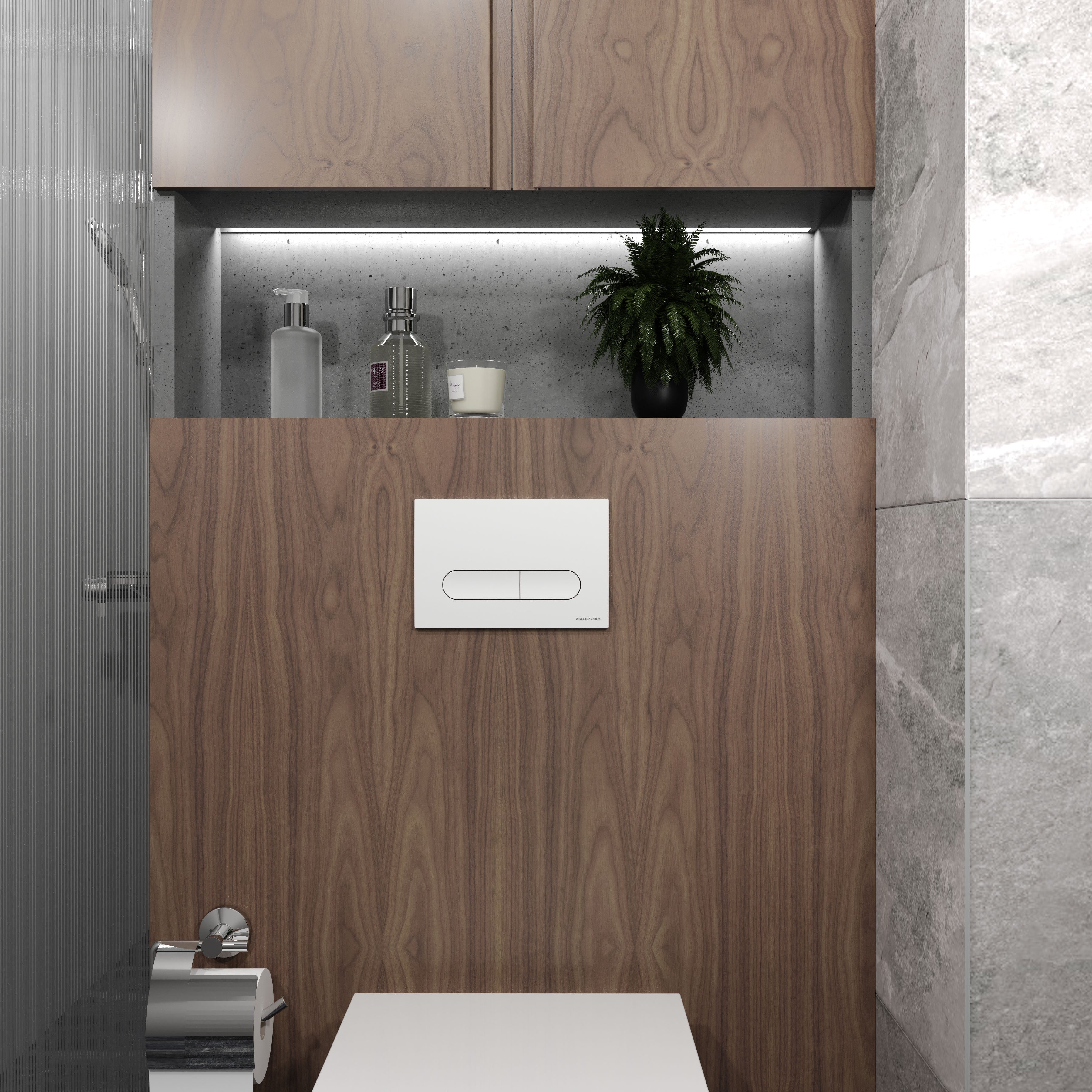 Orion Pro New flush panel, white