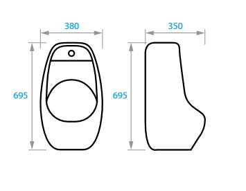 Trend PRO Urinal con sensor