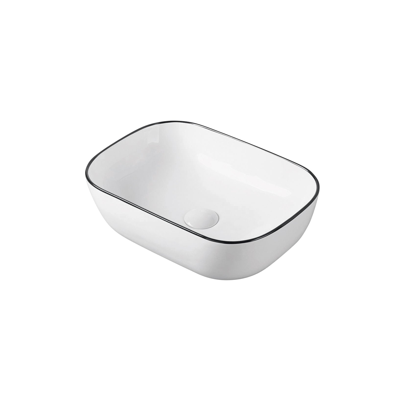 Orion Black Line washbasin 460x330x130mm