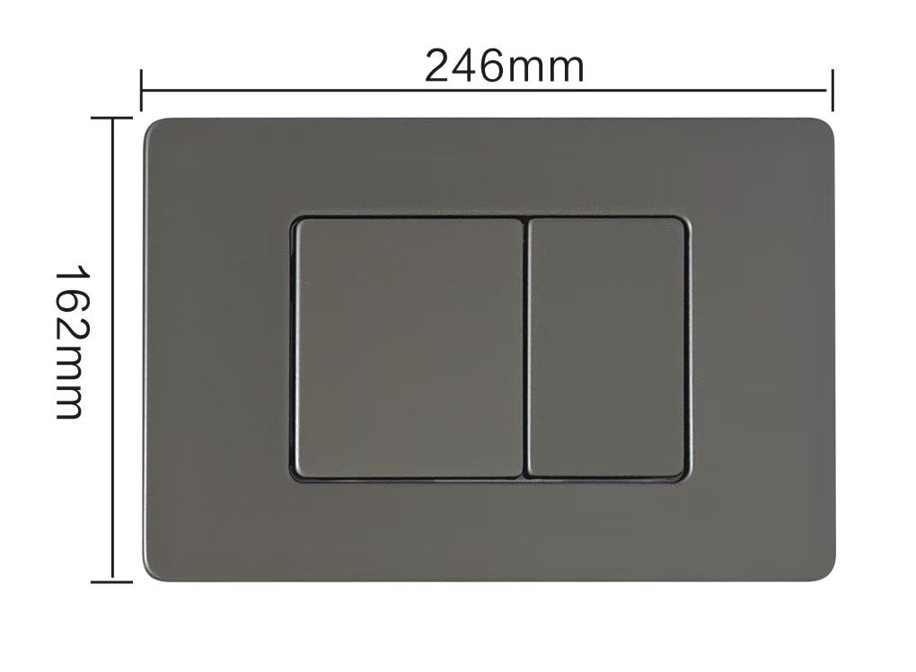 CUBE M панель змиву polished aluminum