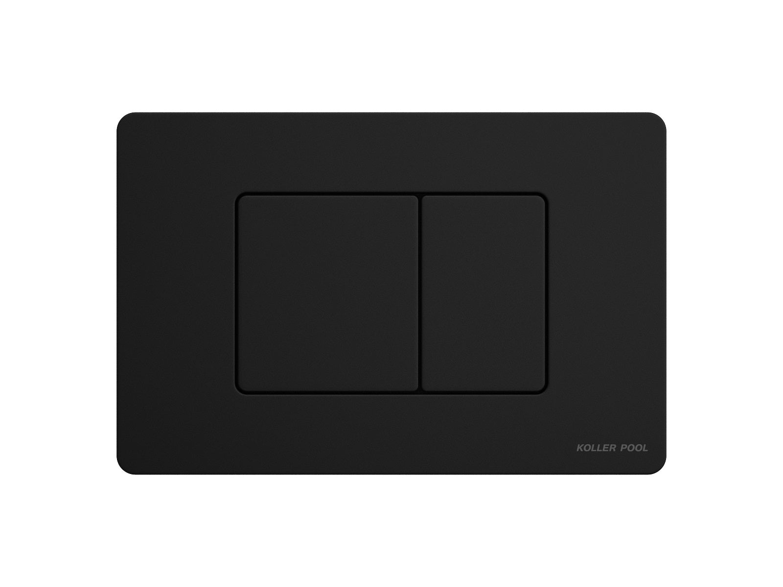 CUBE M панель змиву чорна black matt