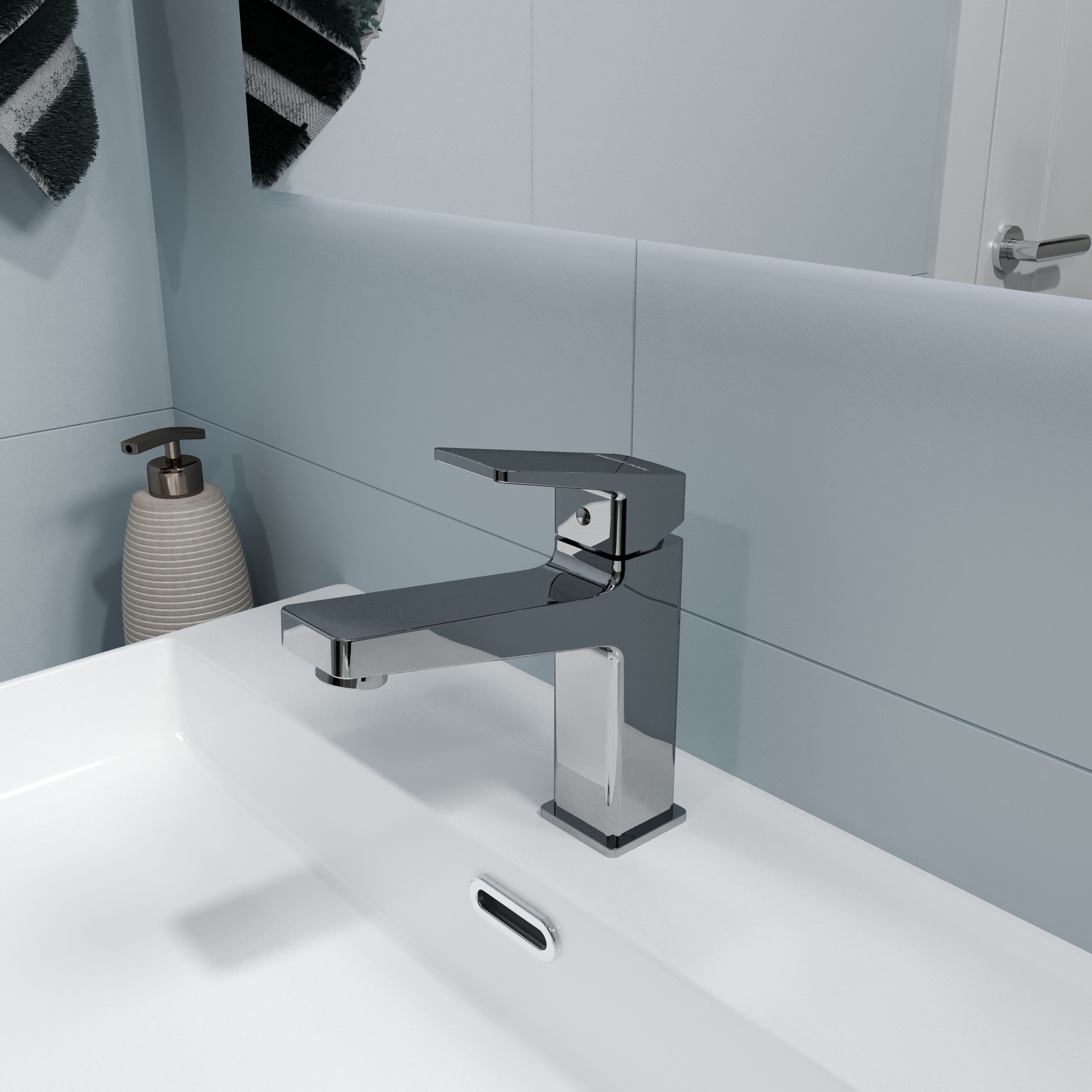 Cube umyvadlová baterie