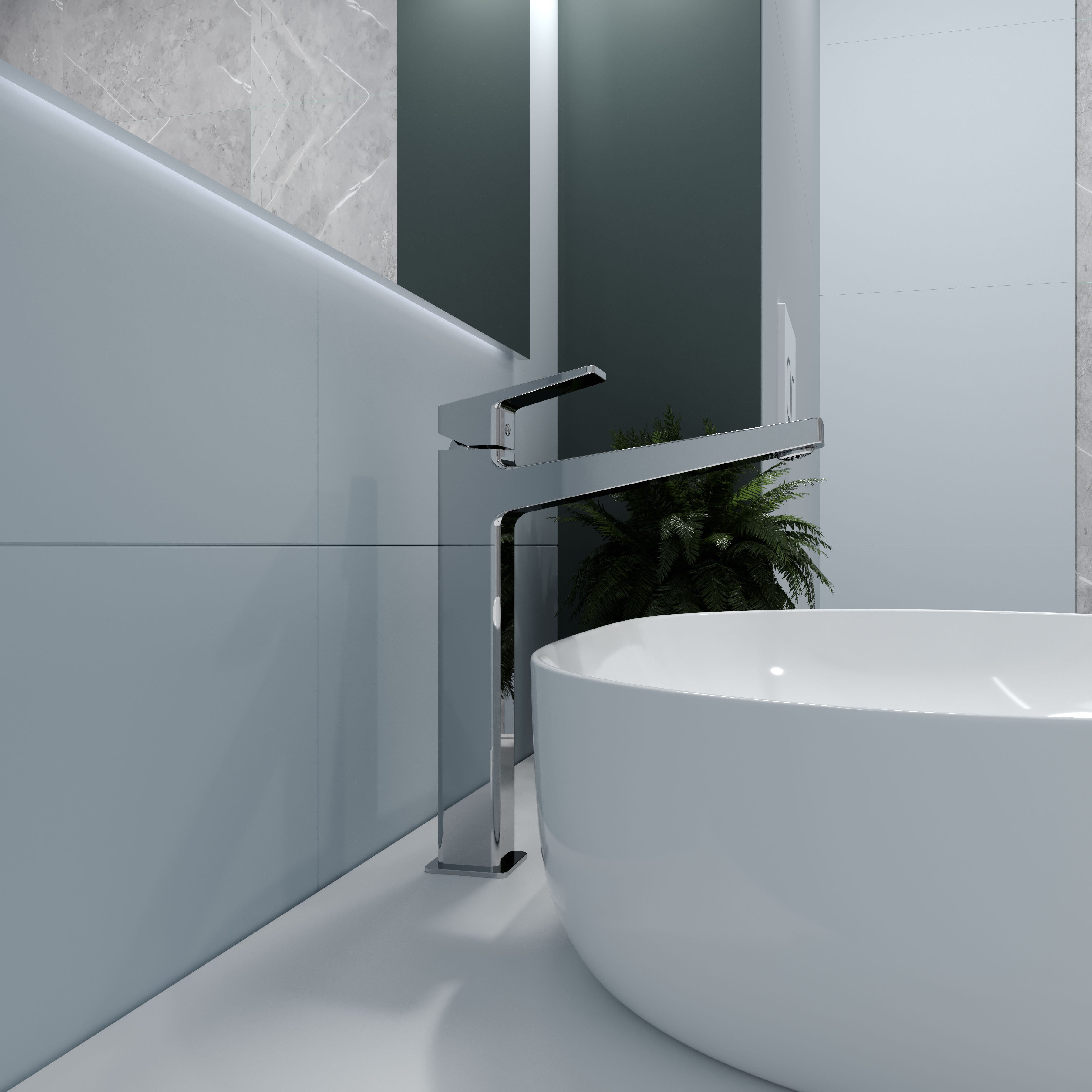 CUBE XL змішувач для умивальника