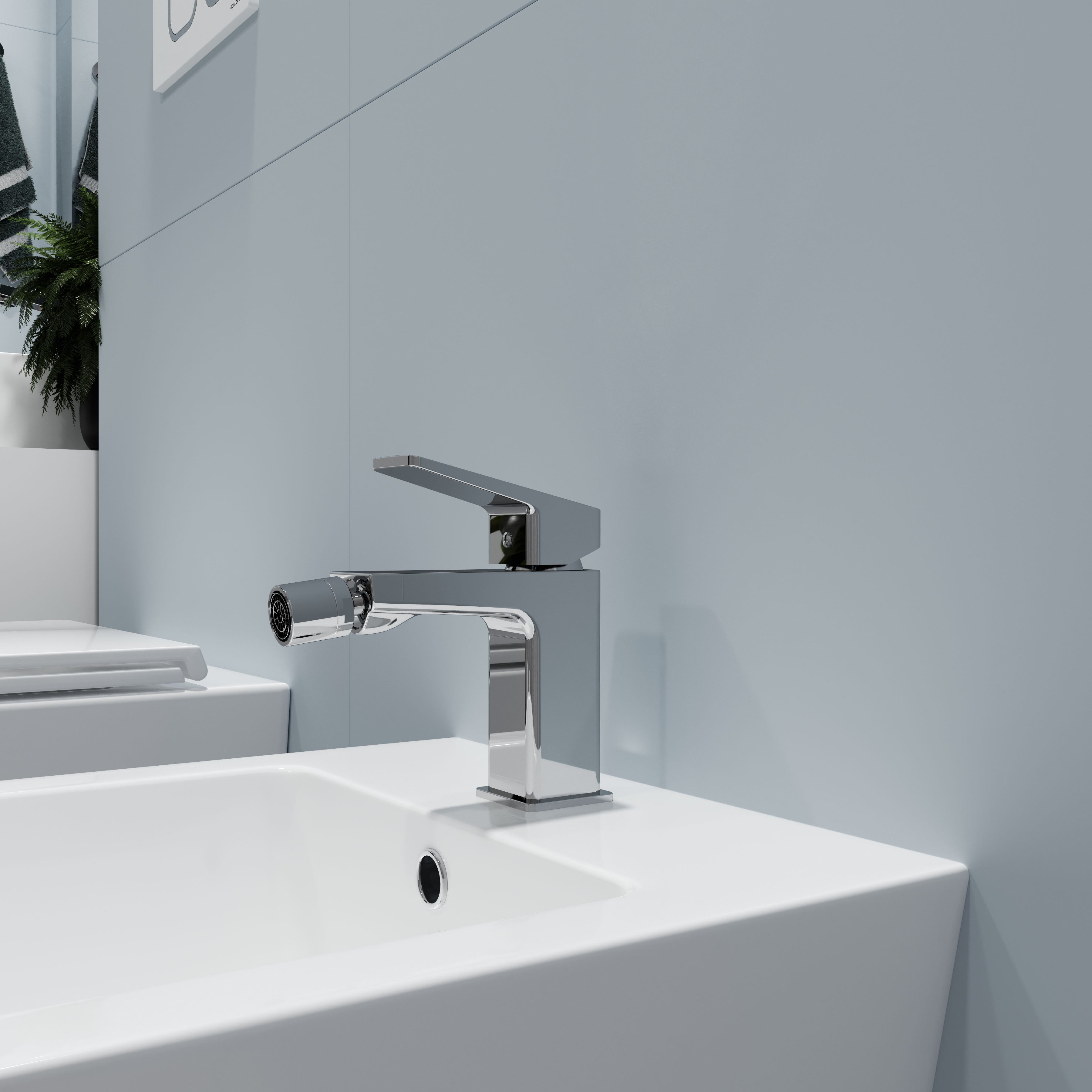 Cube bidetová baterie