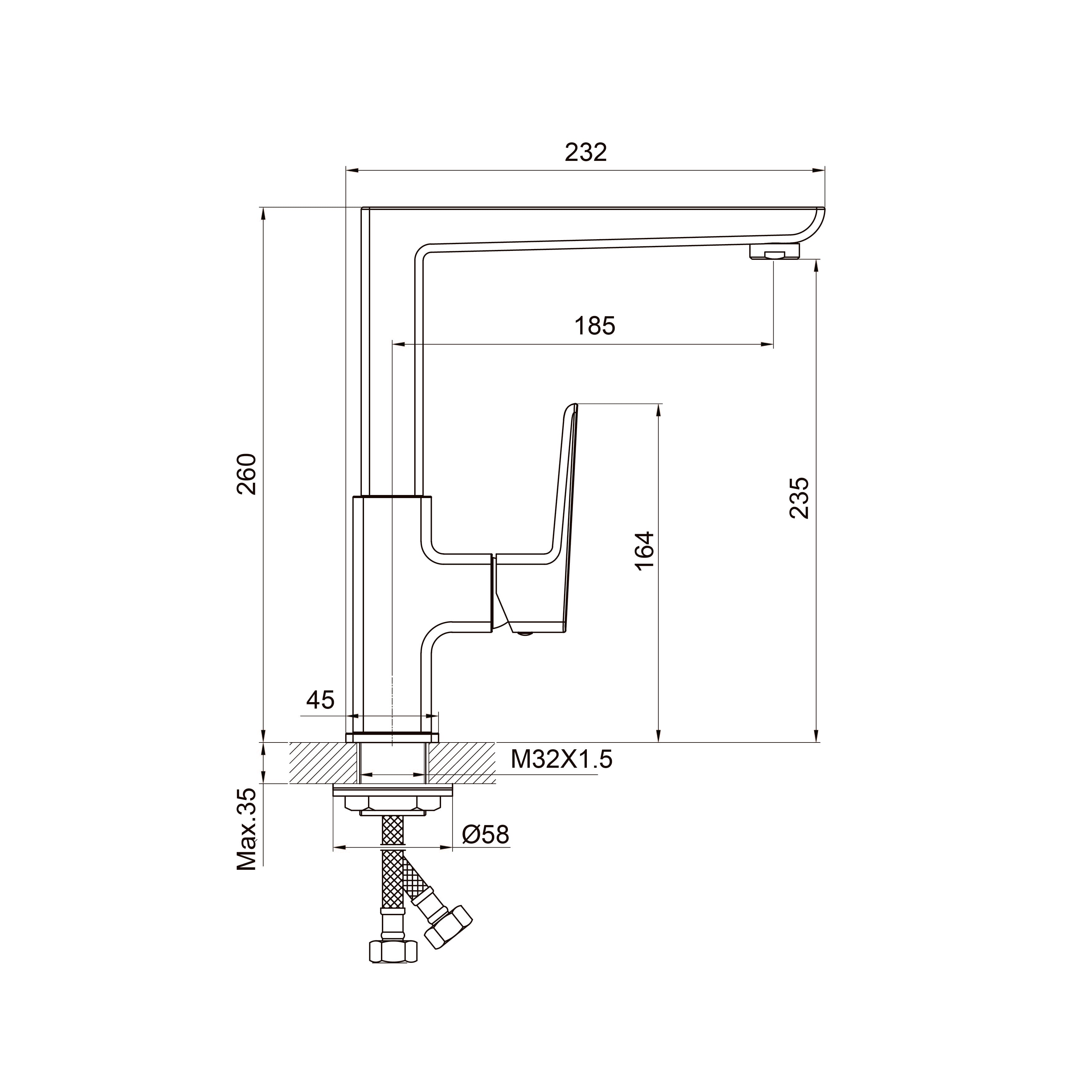 Integro Kitchen Pro Grifo para cocina