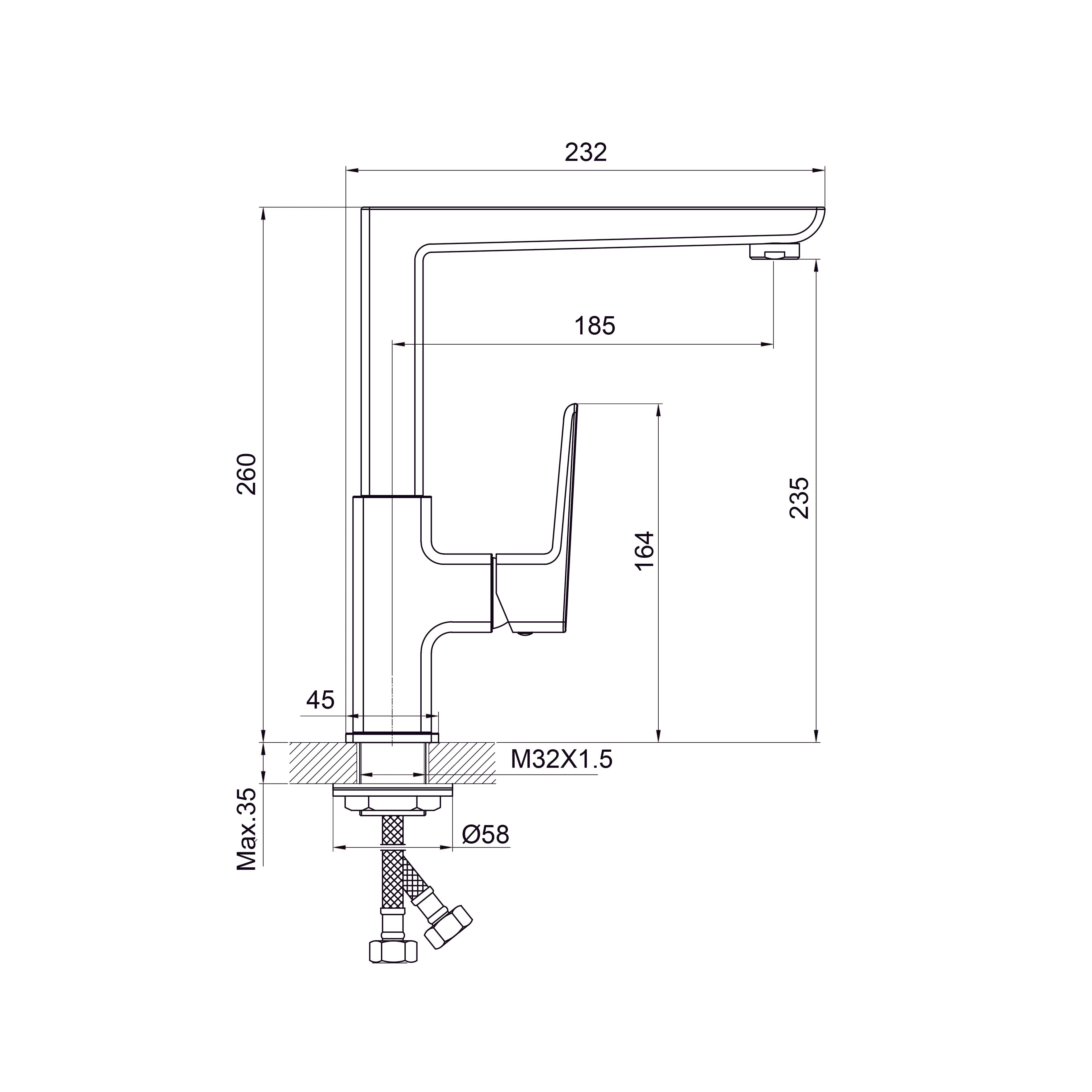 Integro Kitchen Pro змішувач для кухні