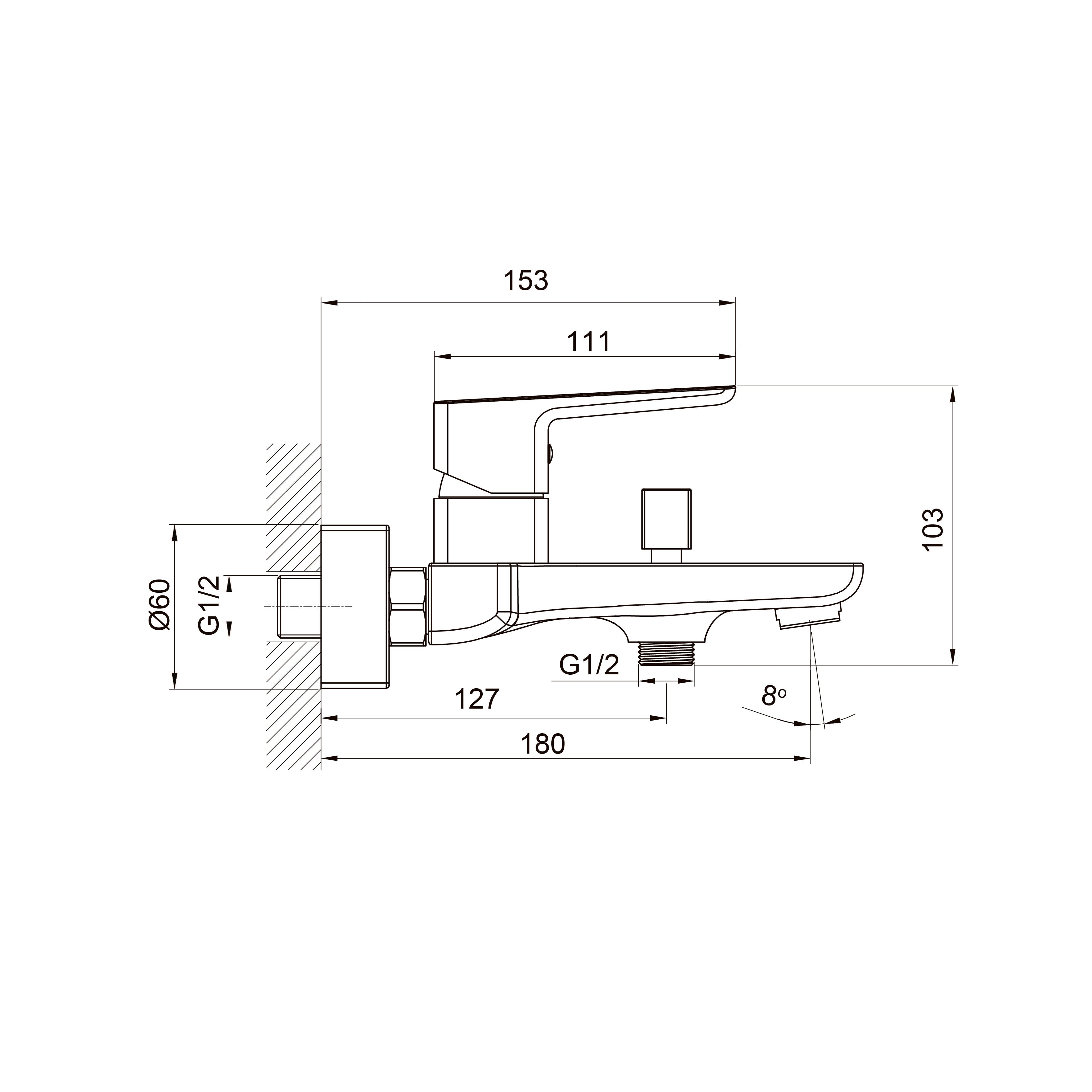 Integro Pro Grifo para bañera