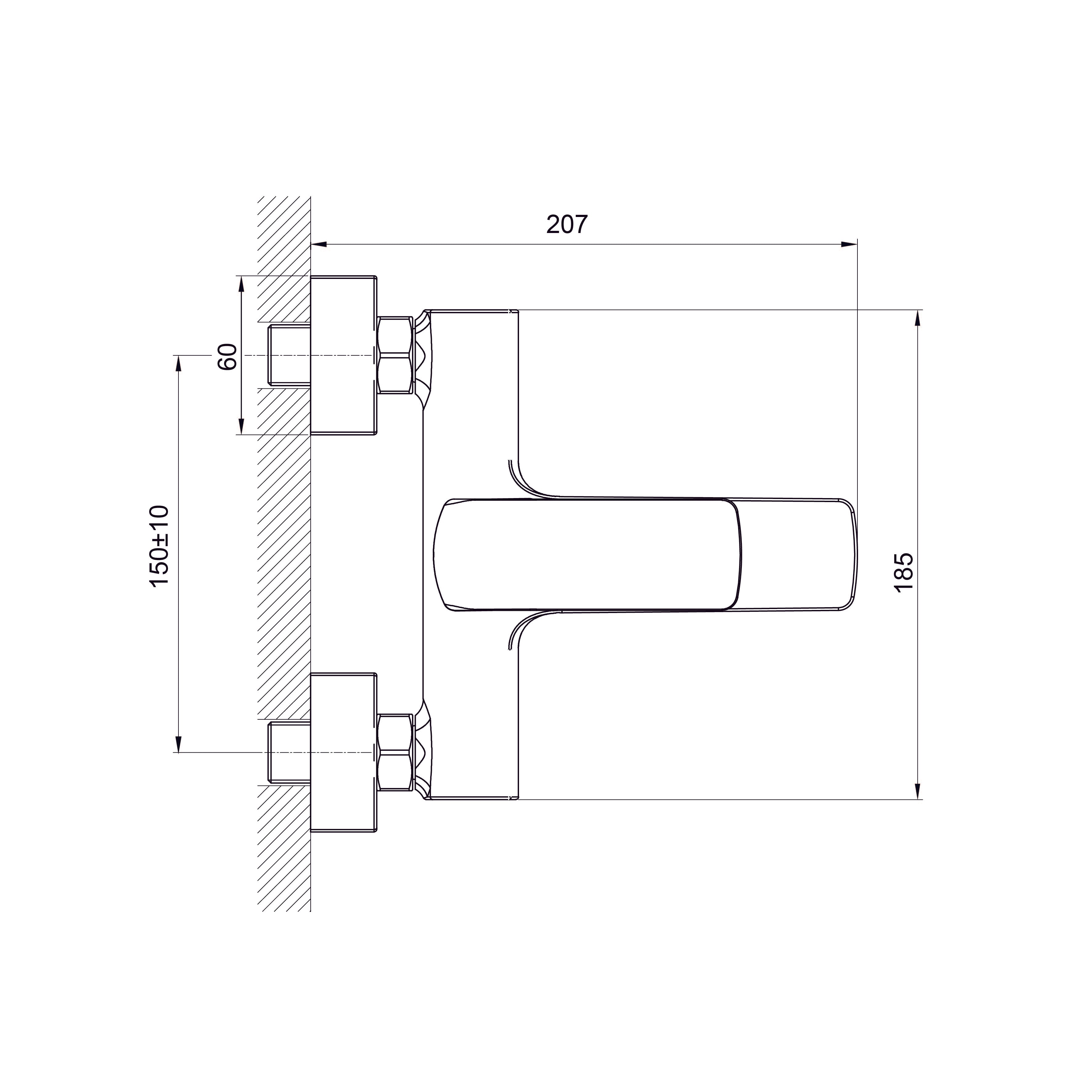 TERA змішувач для ванни