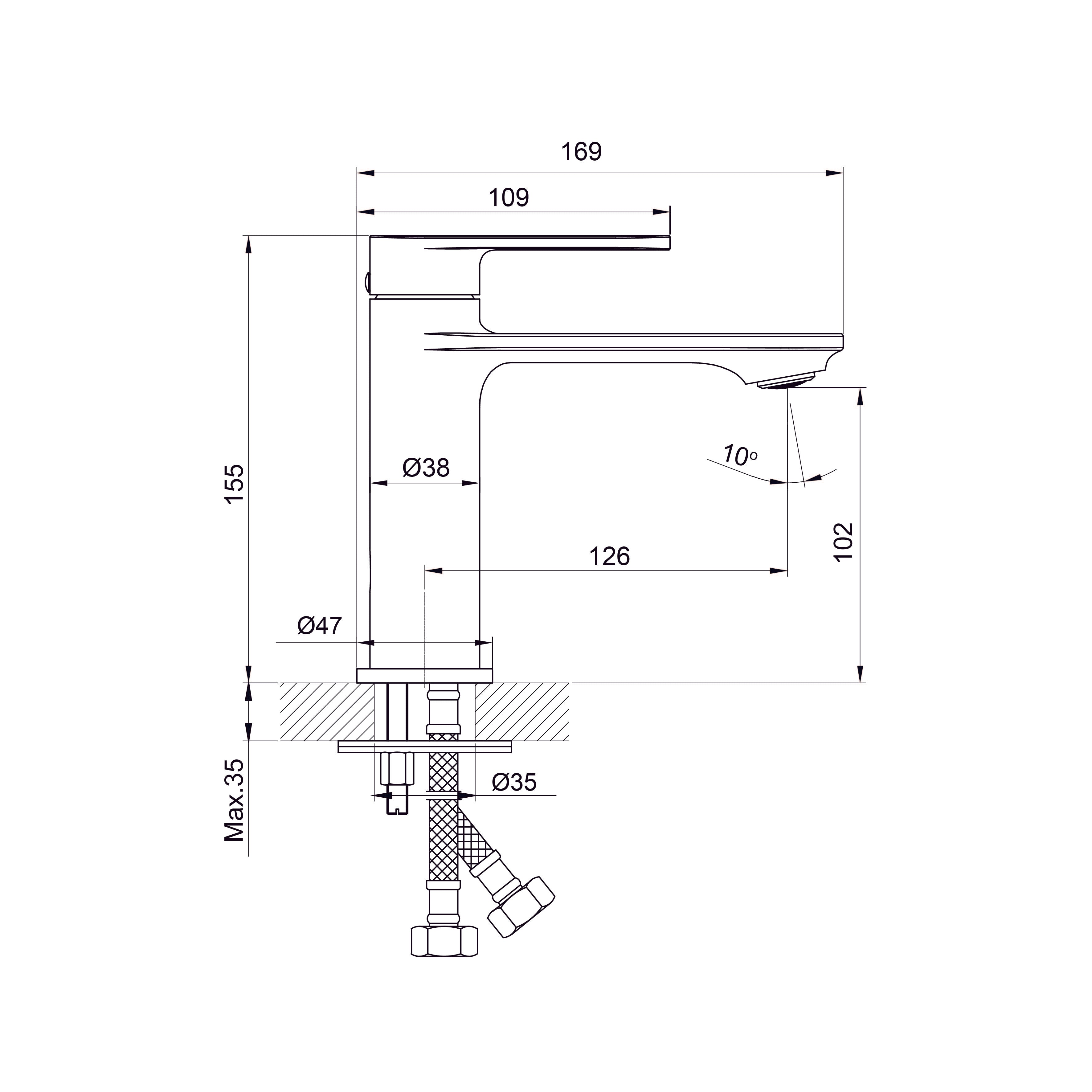 Line Pro Grifo para lavabo