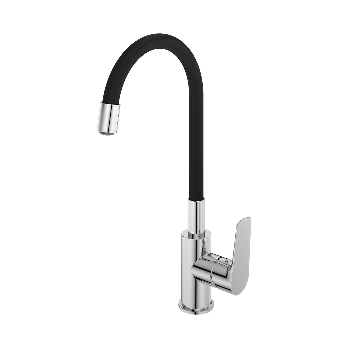 Kitchen Light kitchen faucet, chrome-black