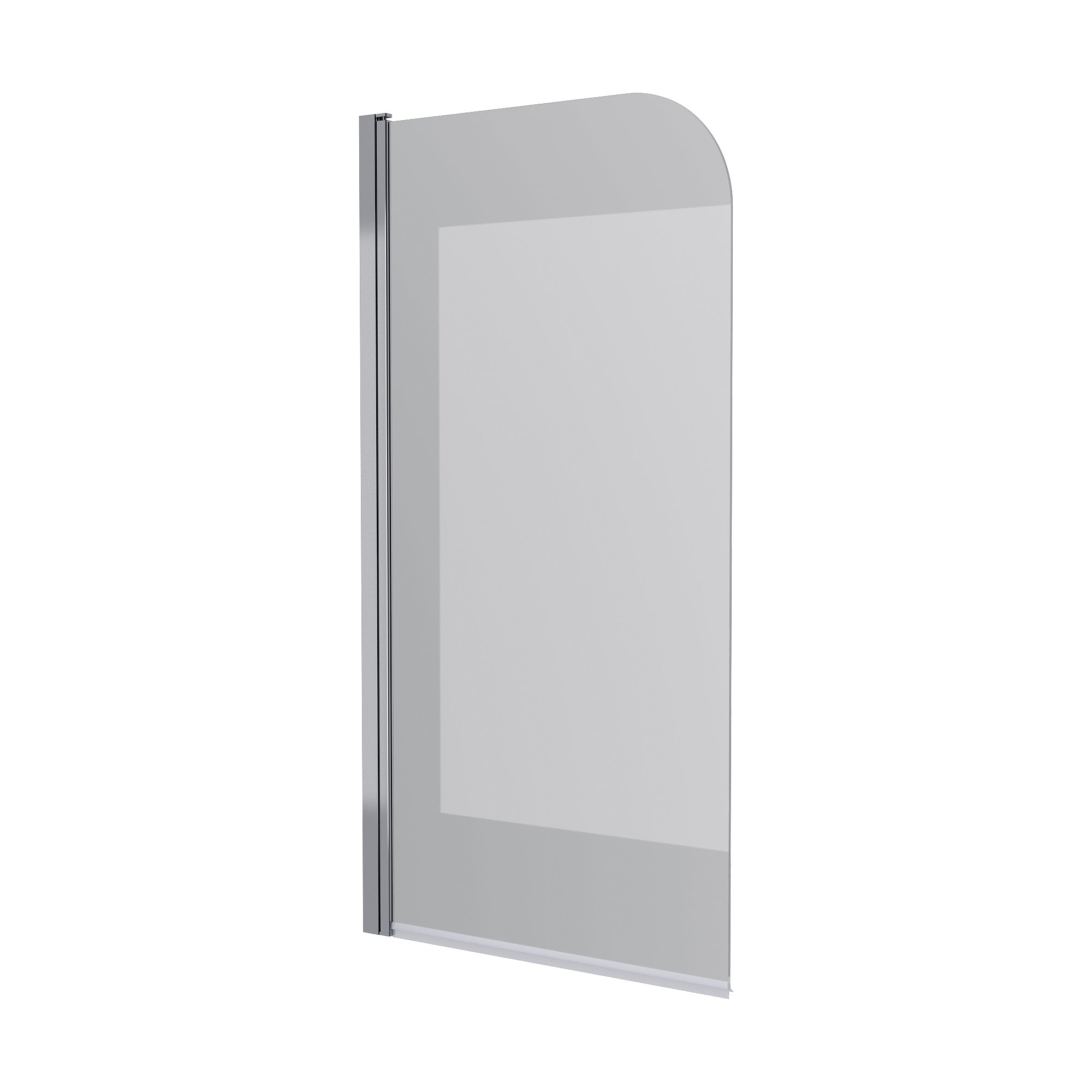 Шторка на ванну одноелементна Dakota 800х1400мм chrome, скло 6мм clear