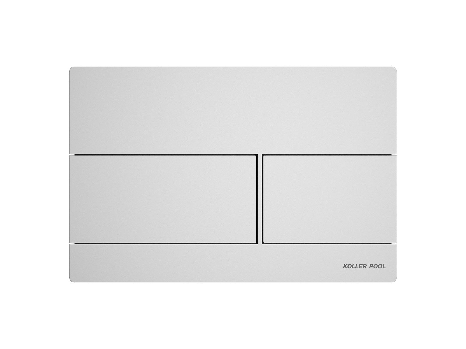 Kvadro M przycisk spłukujący biały