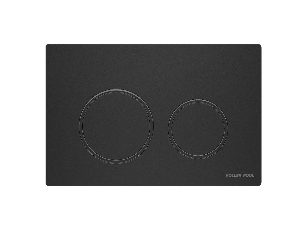 Twist flush plate, gun metal