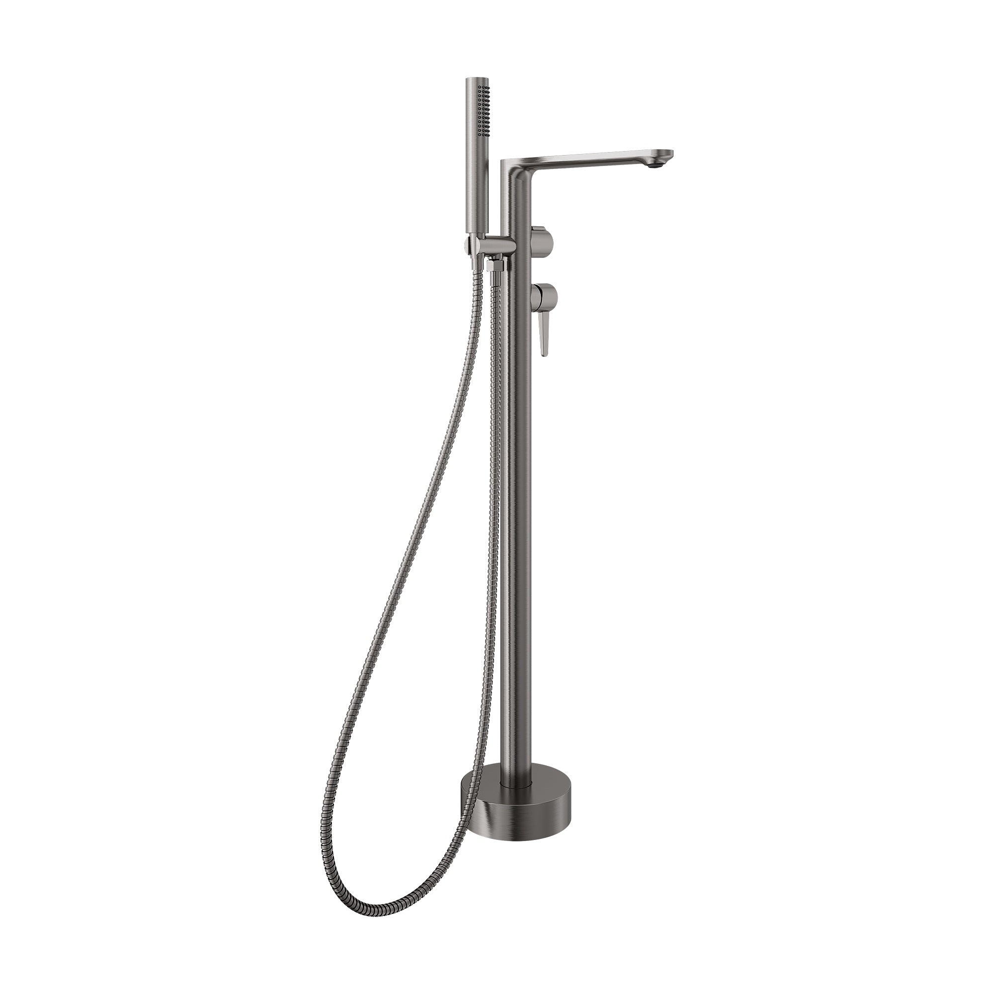 Dakota змішувач для ванни підлоговий, Gun Grey