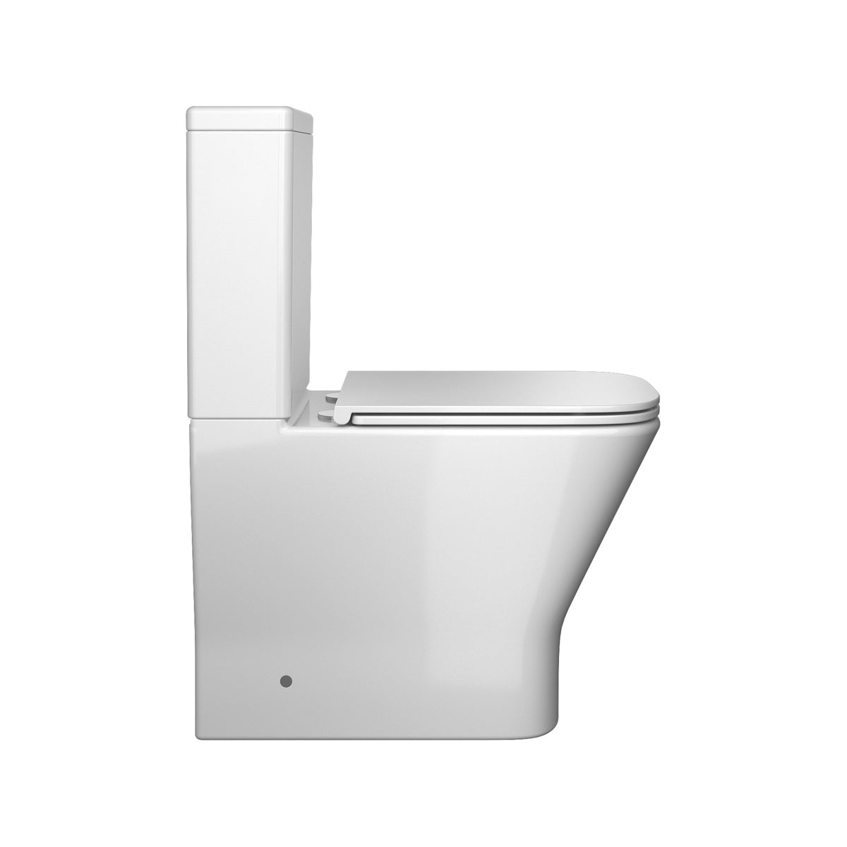 TREND SMART WC-Kombination: Stand-WC mit Soft-Close-Sitz + Spülkasten (Tornado 3.0-Spülung)
