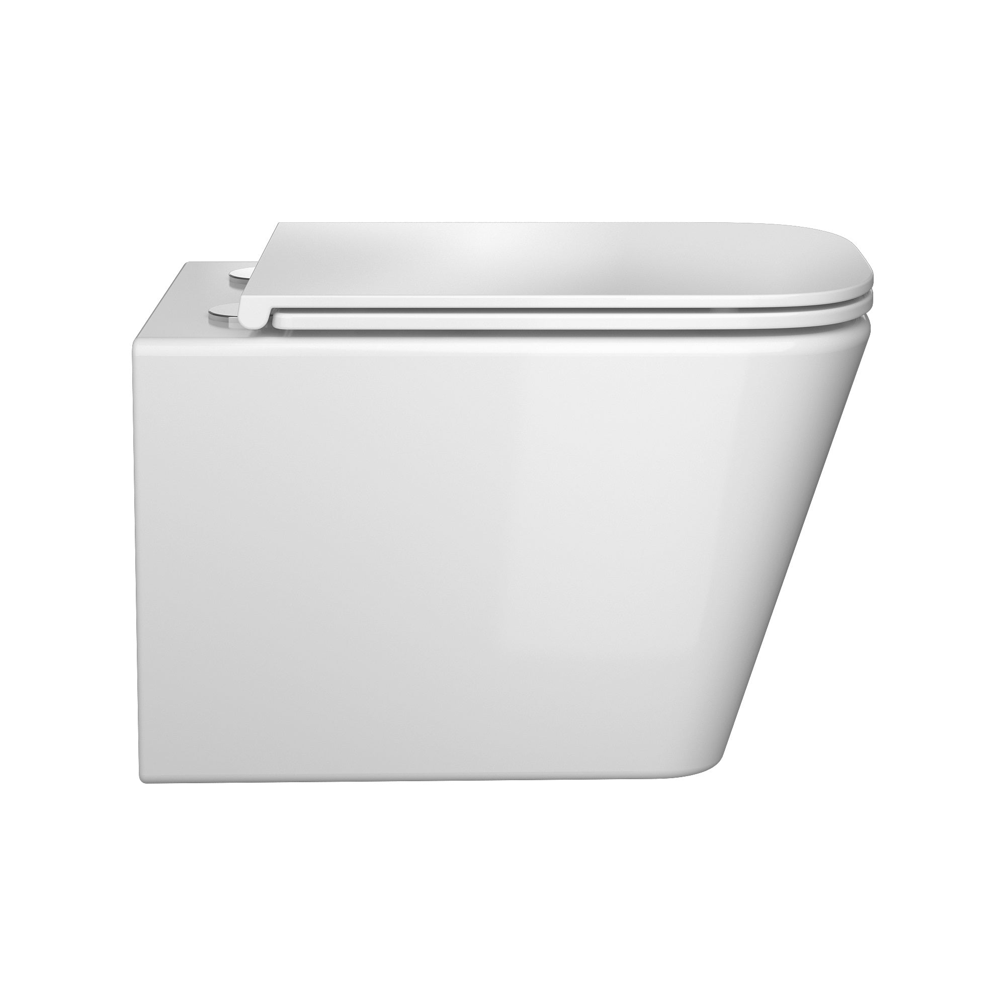 Podwieszana toaleta KVADRO z deską wolnoopadającą (spłukiwanie Tornado 3.0)