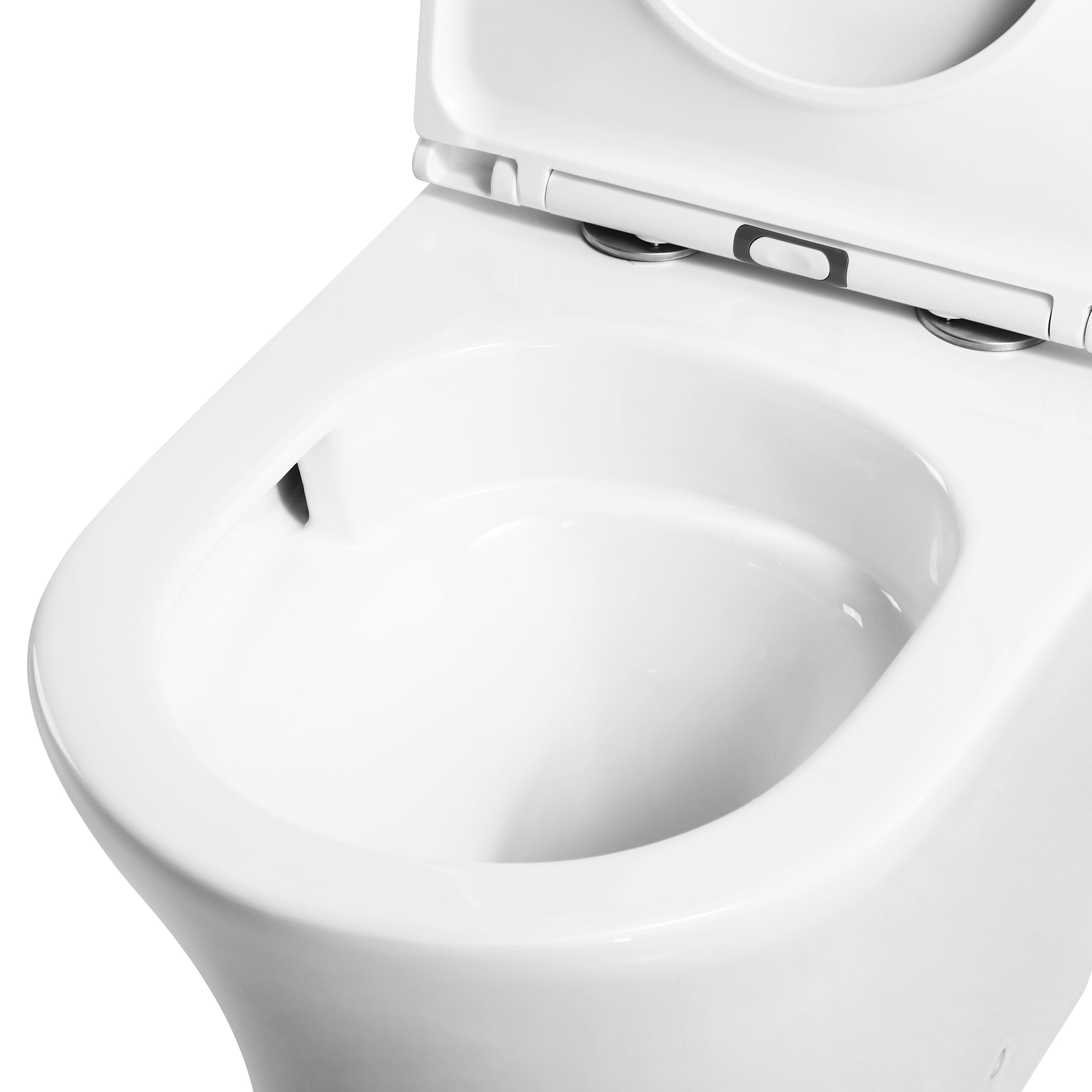 Zestaw DAKOTA: stojąca toaleta z deską wolnoopadającą + spłuczka (spłuczka Tornado)