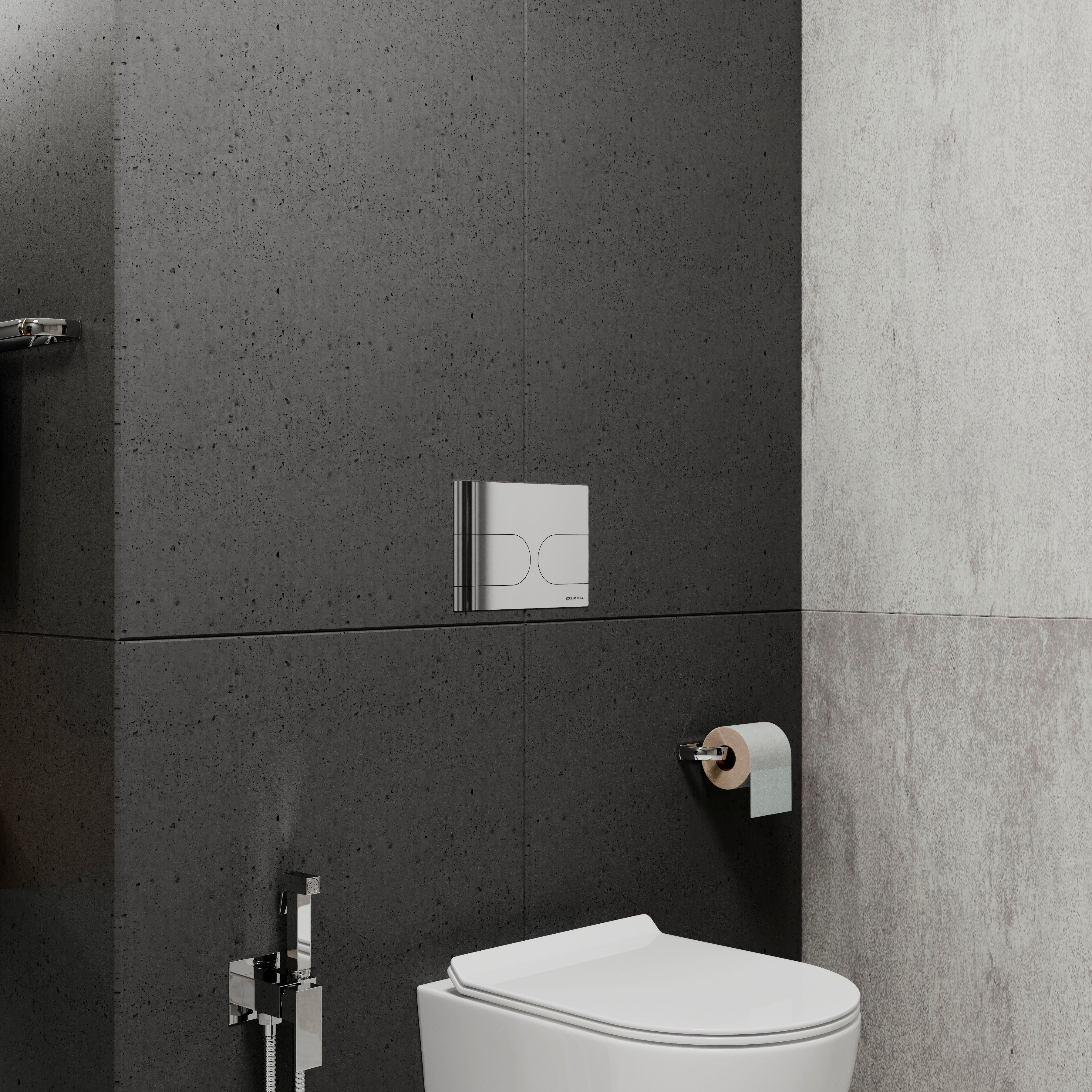 Panel de descarga PROXIMA M cromado