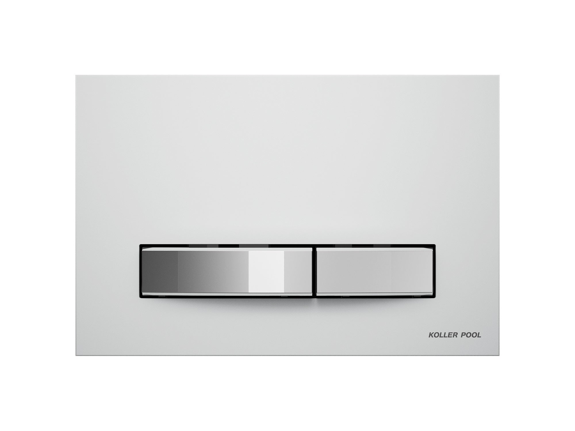 DESIGN PLUS панель змиву білий/ хром