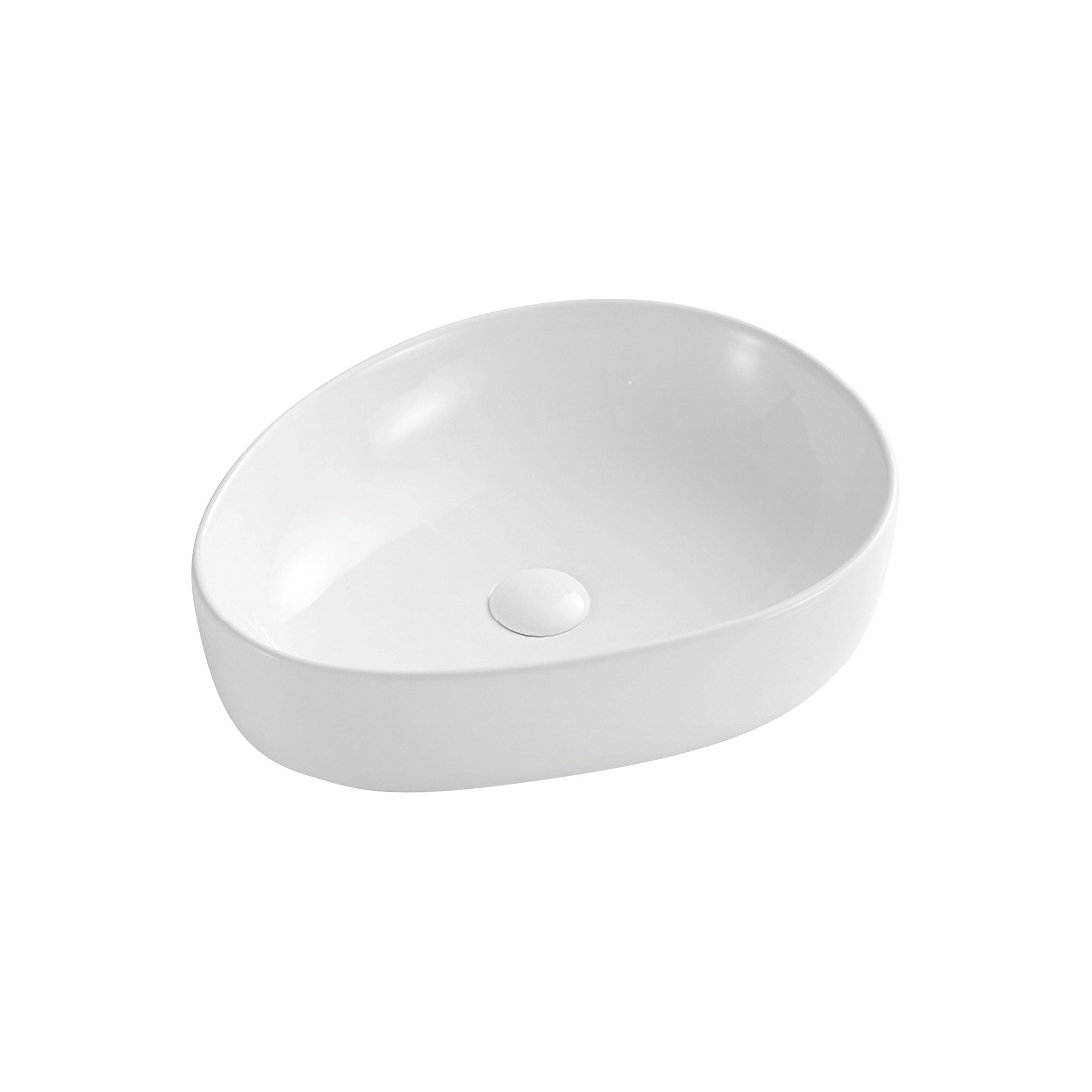 Umyvadlo PURE na desku 510x390x130 mm