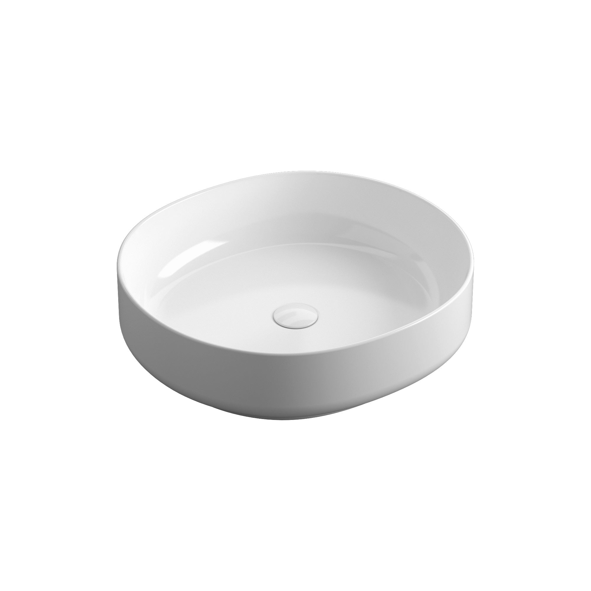 Umyvadlo PURE na desku 455x430x125 mm