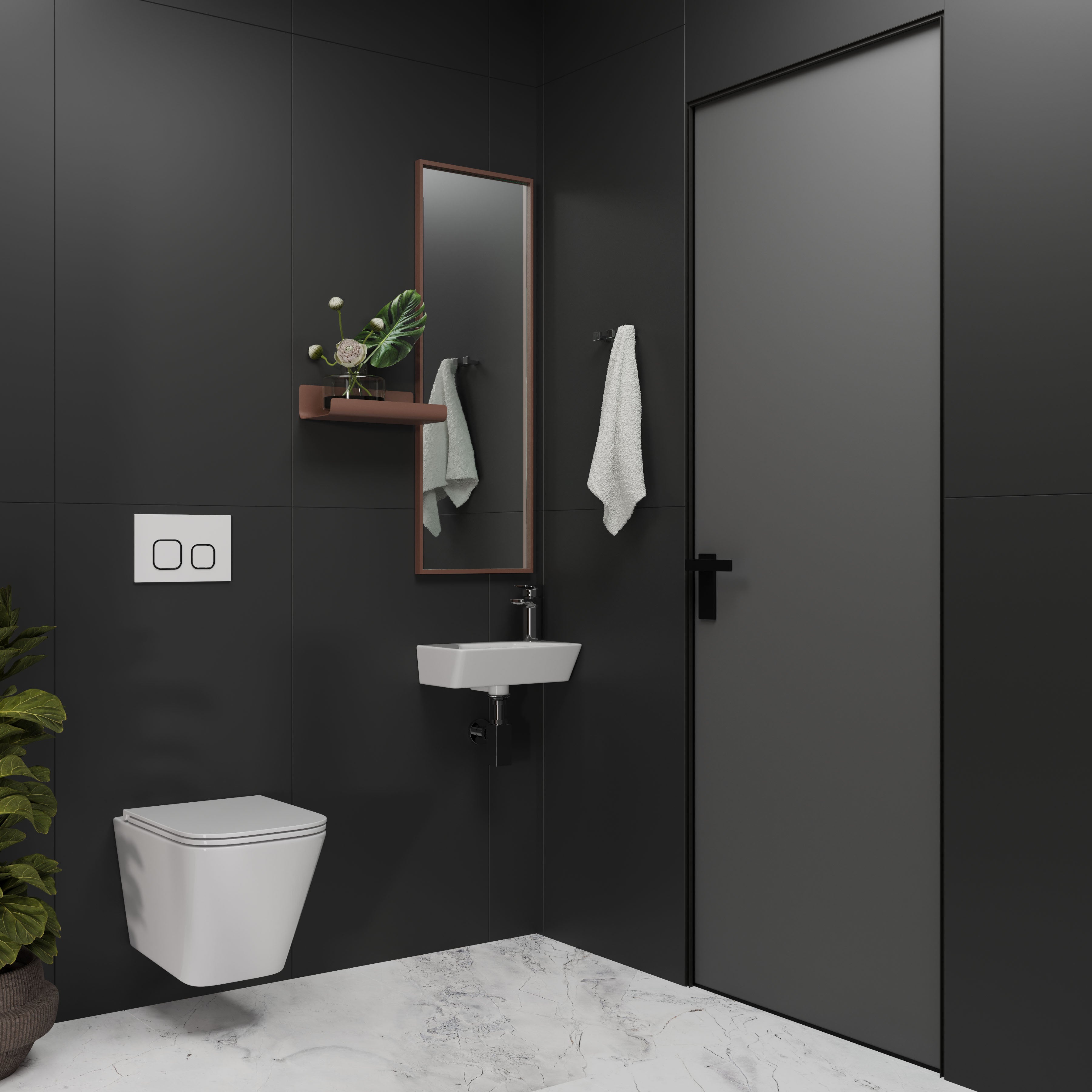 Umyvadlo TREND 400 × 220 × 135 mm