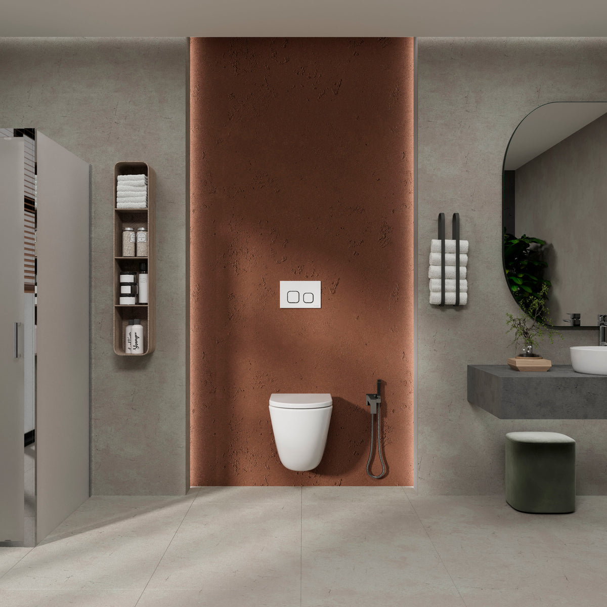 TWIN PRO závěsné WC se sedátkem Soft-close Middle Thick (splachování Tornado)