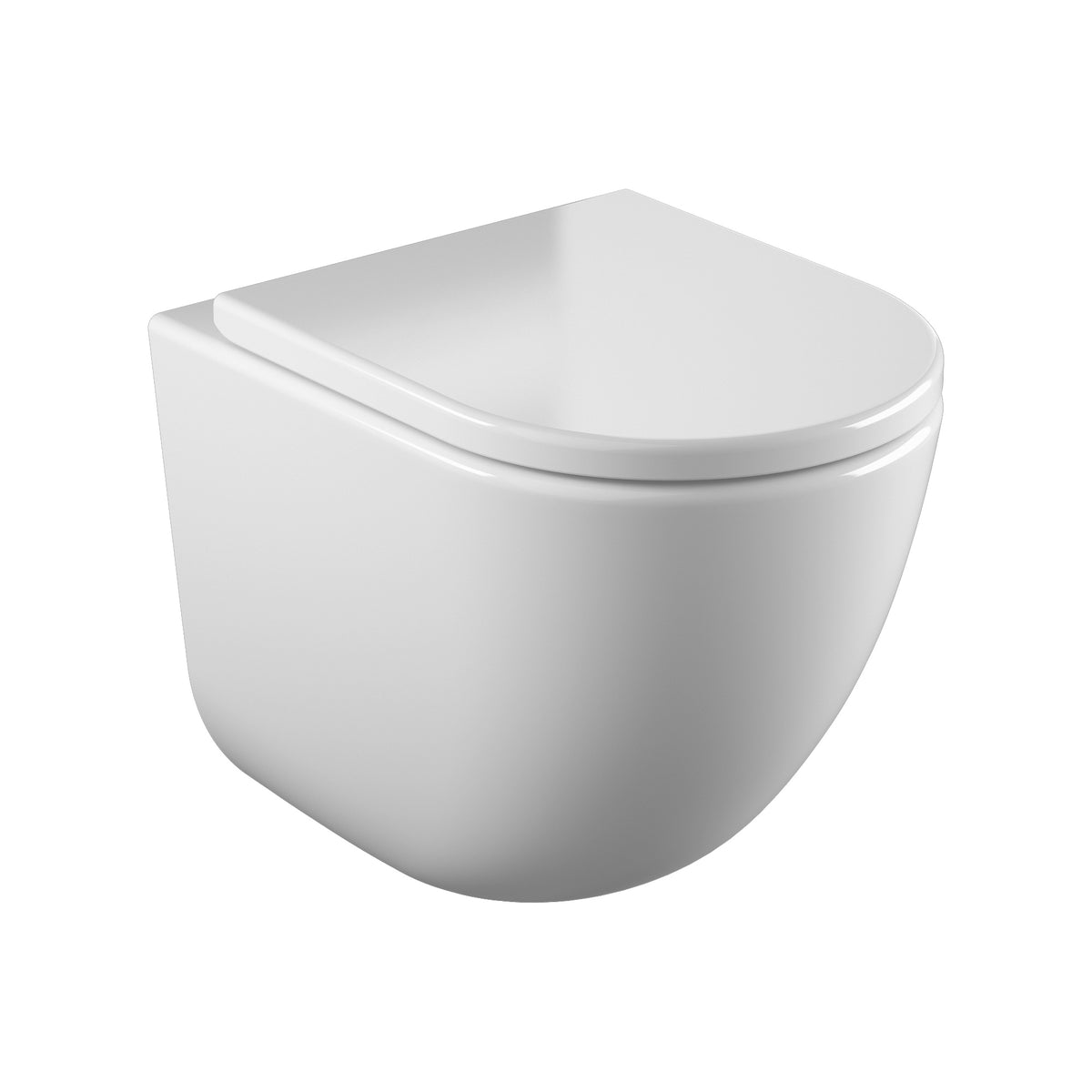 TWIN PRO závěsné WC se sedátkem Soft-close Middle Thick (splachování Tornado)