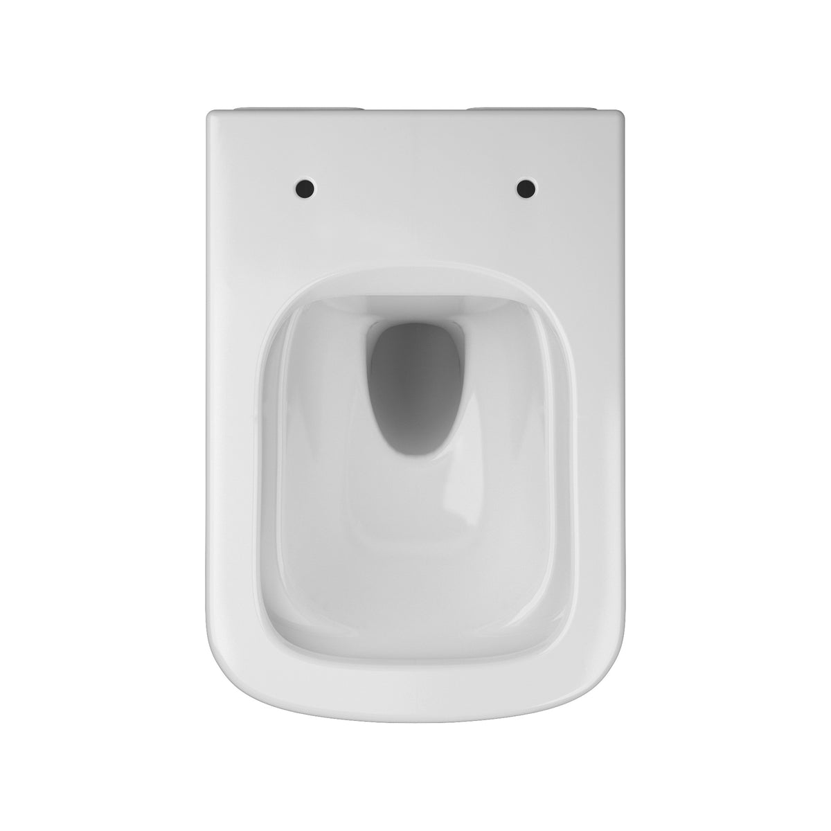 CUBE PRO inodoro suspendido con asiento Soft-close Middle Thick (descarga Rimless)
