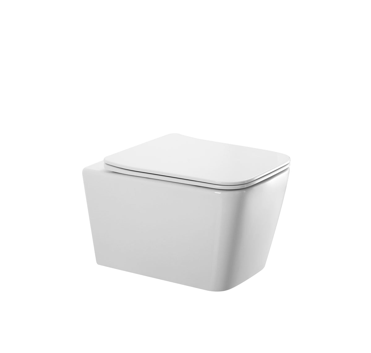 CUBE inodoro suspendido con asiento Soft-close (descarga Tornado)