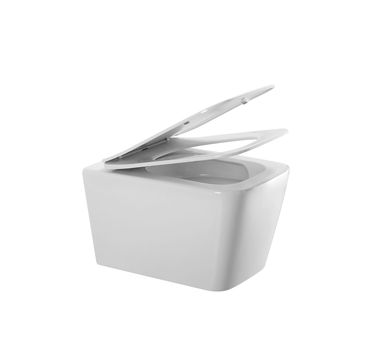 CUBE inodoro suspendido con asiento Soft-close (descarga Tornado)