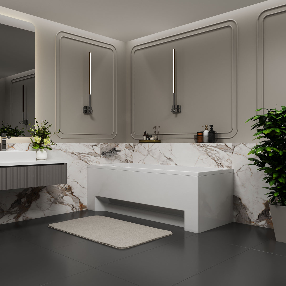 Badewanne Line 180 x 70