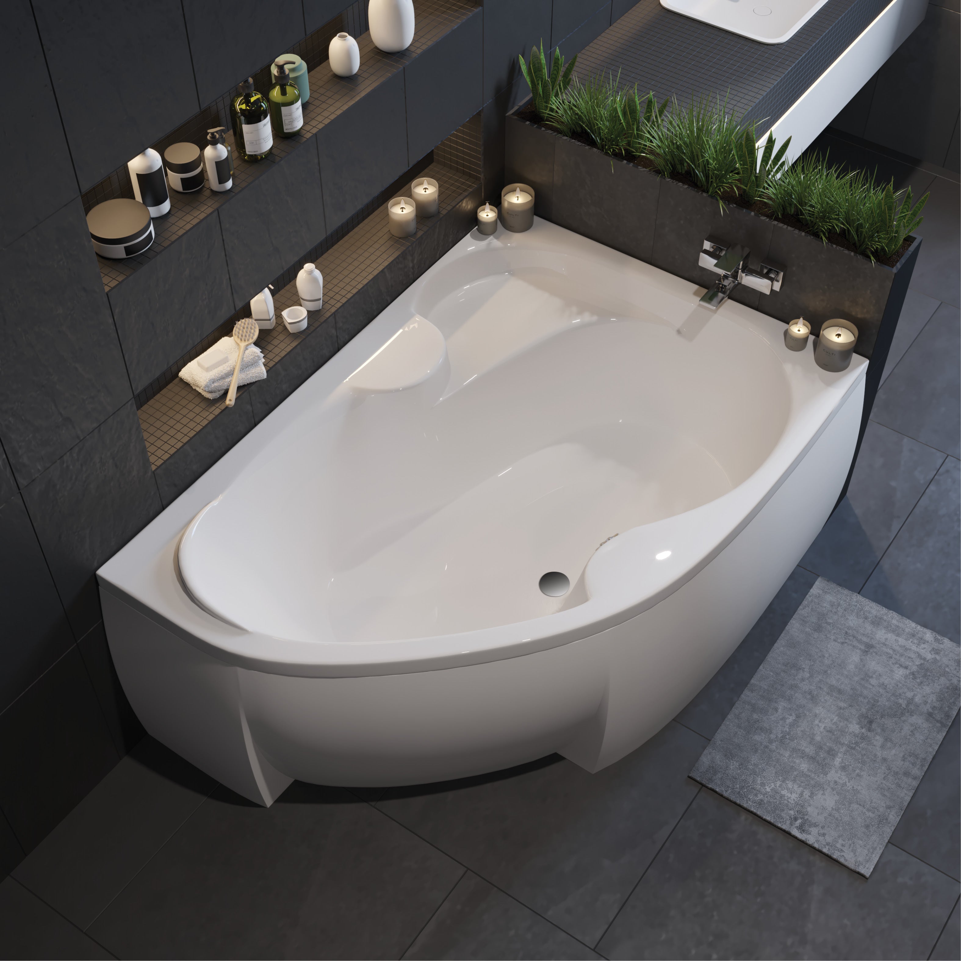 Bathtub Montana 150x105 L