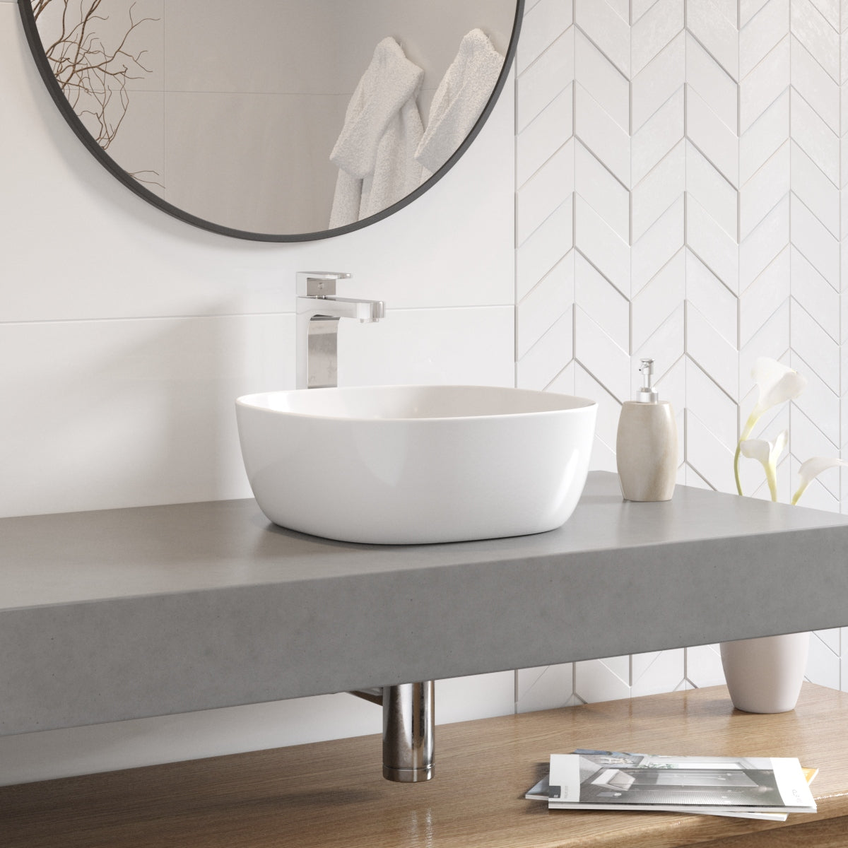 Round Washbasin