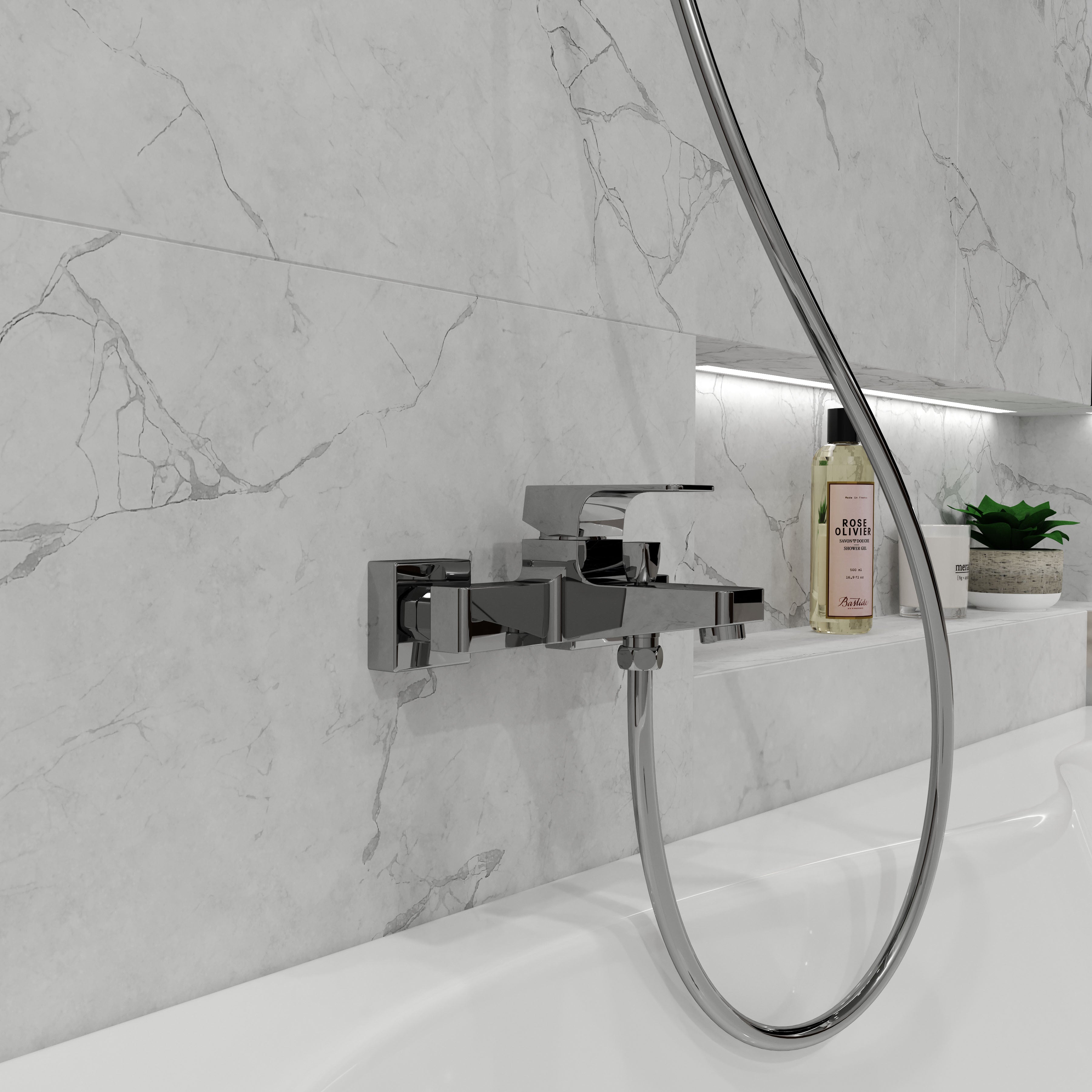 Neon Cube Einhebel-Badewannenarmatur 35 mm