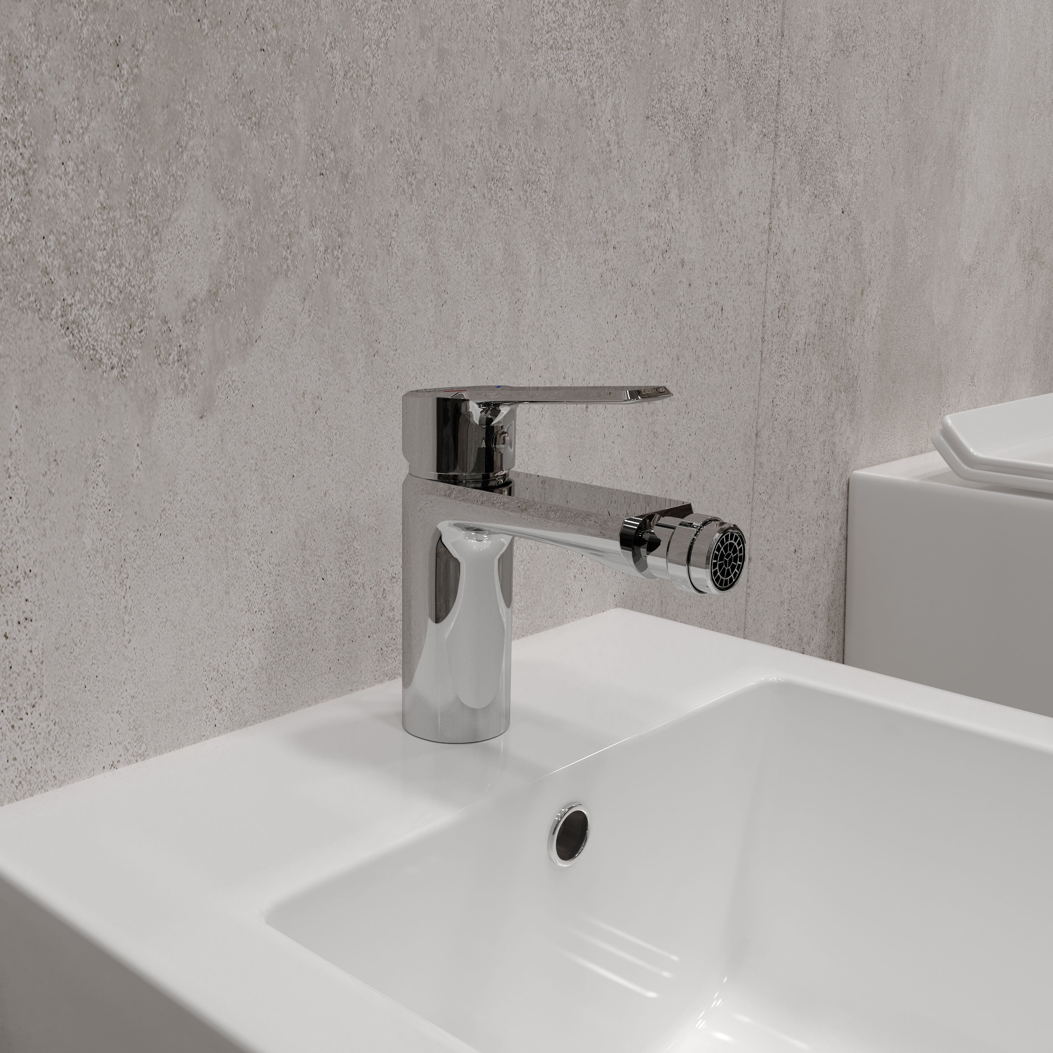 EDGE змішувач одноважільний для біде 35 мм