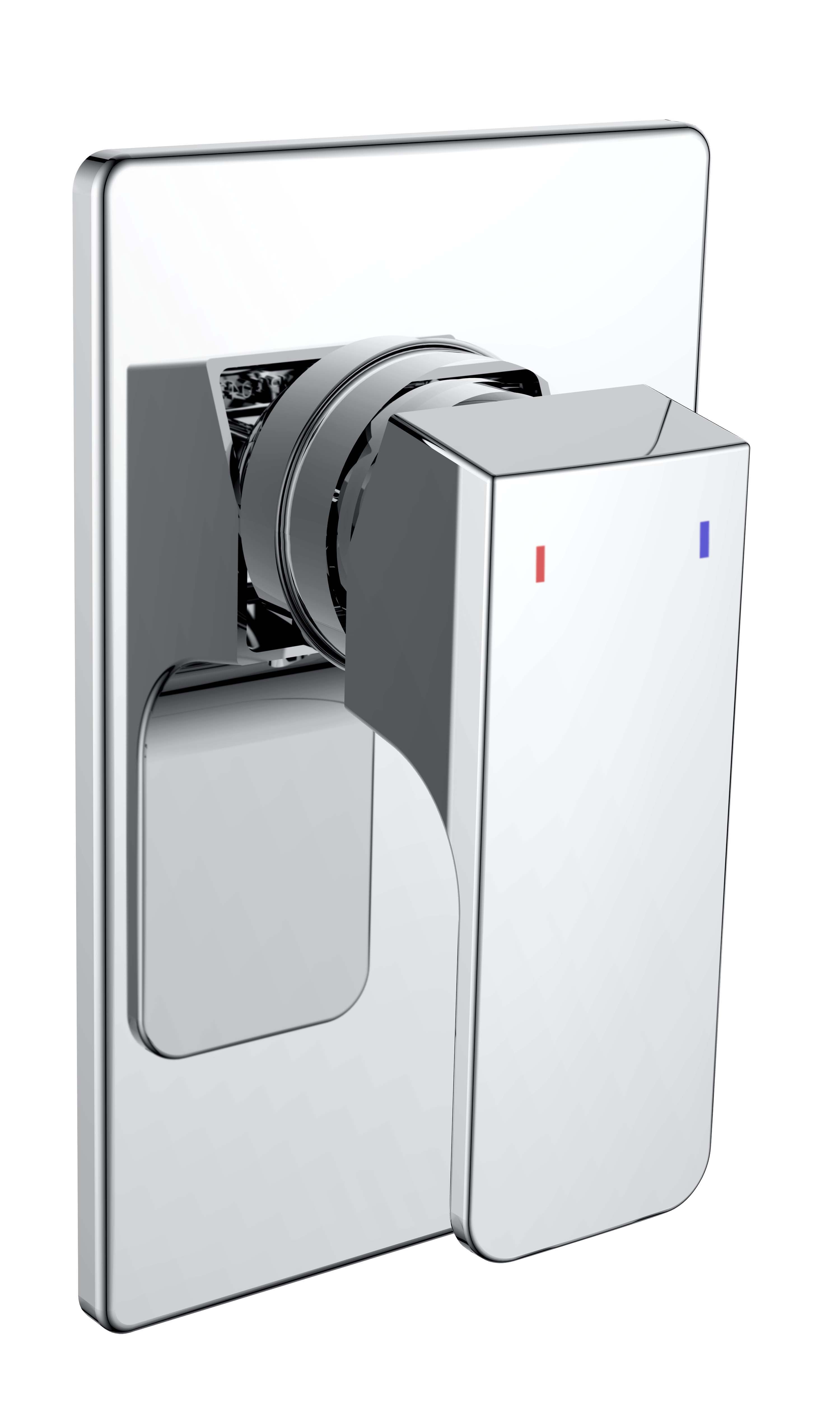 Neon Cube bateria do prysznica z montażem ukrytym