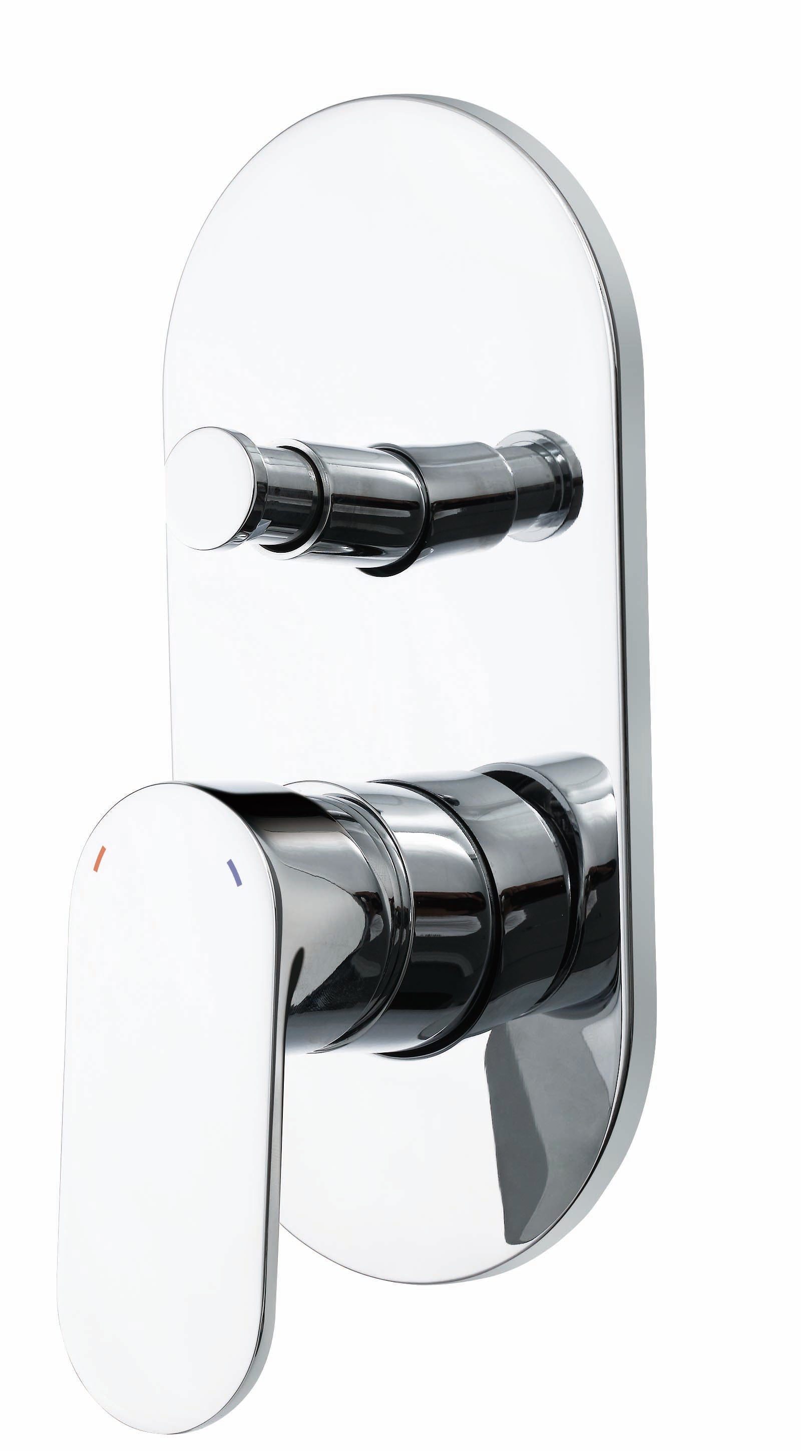 Round Arc concealed bathtub/shower faucet