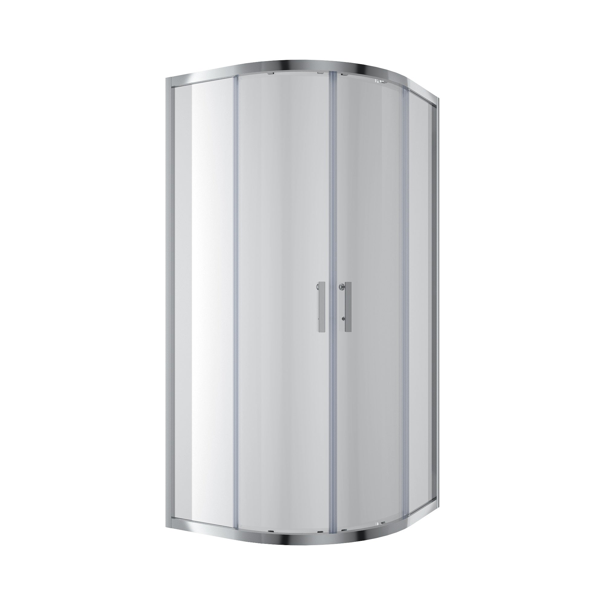 R90RC Sprchový kout Round půlkruhový 900x900x1900 mm sklo clear