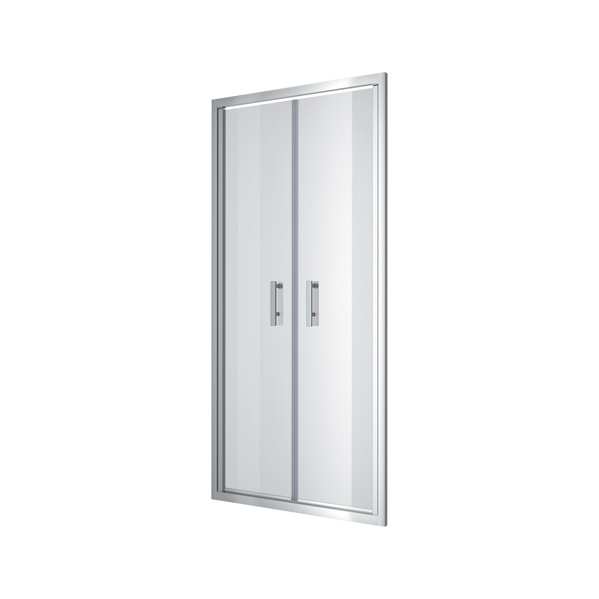 ND90C Sprchové dveře NEON dvoudílné 900x1900 mm průhledné sklo