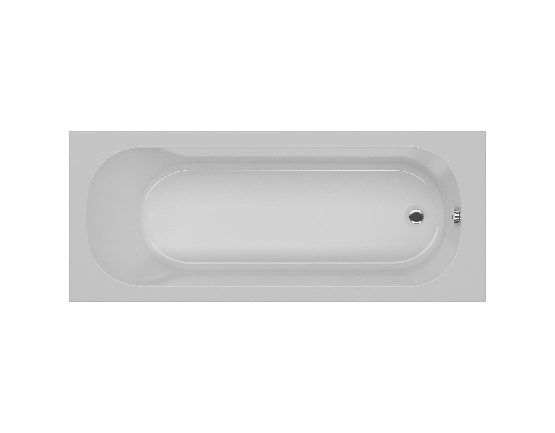 Bathtub Round Arc 170x70