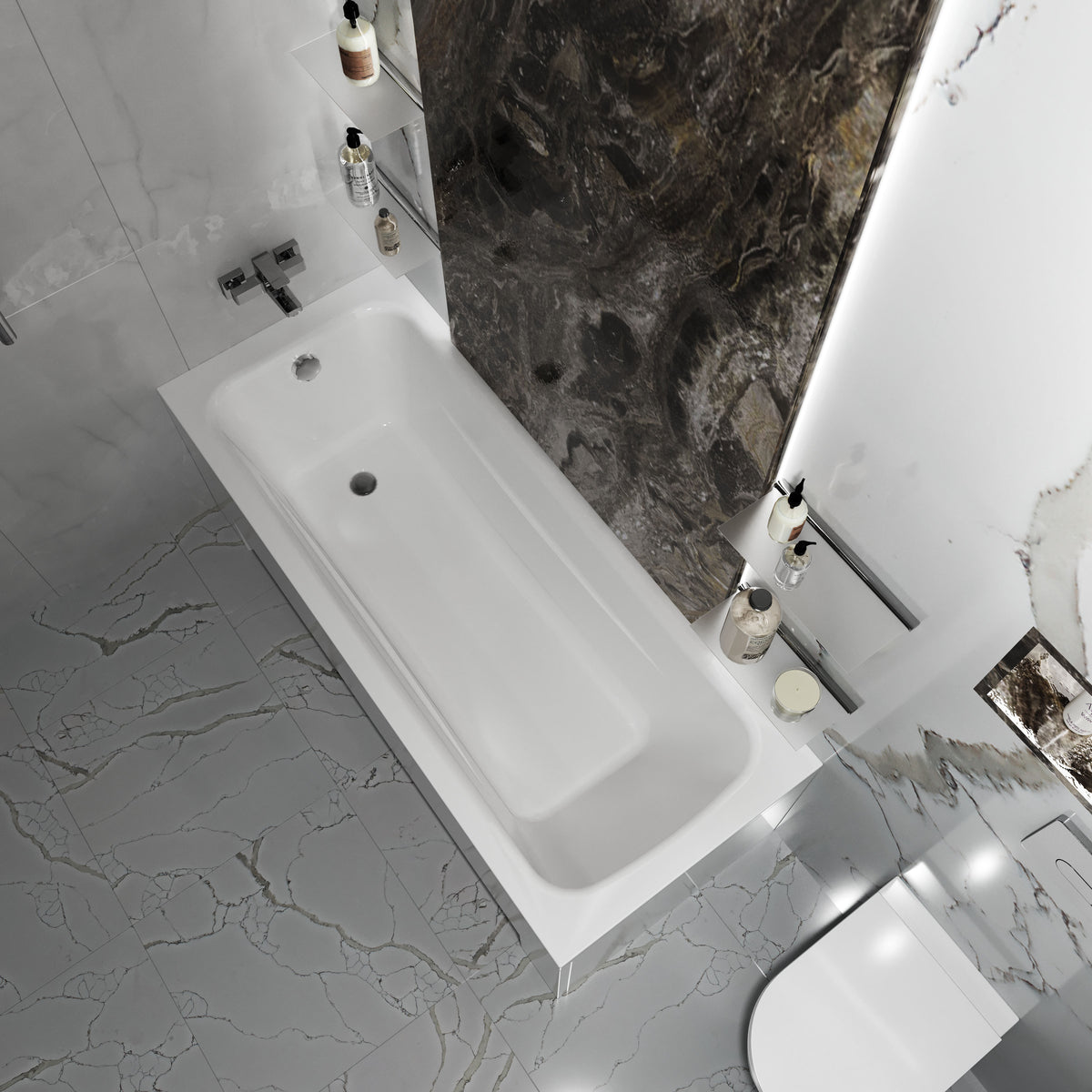 Bañera Edge 170x75