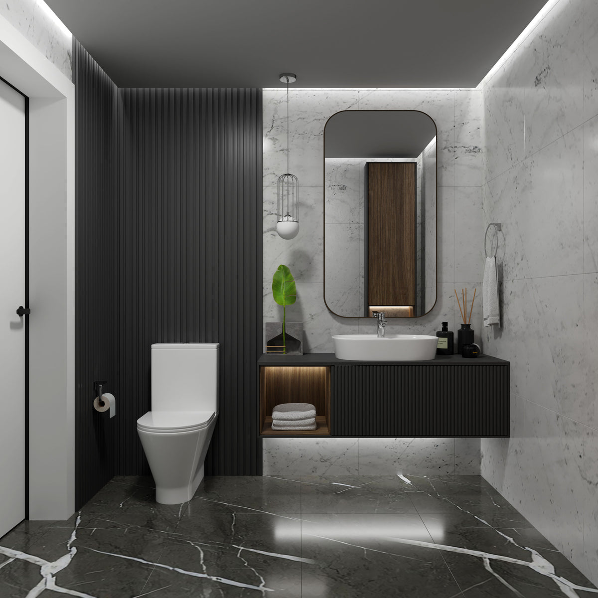 TREND countertop washbasin 610x450 mm