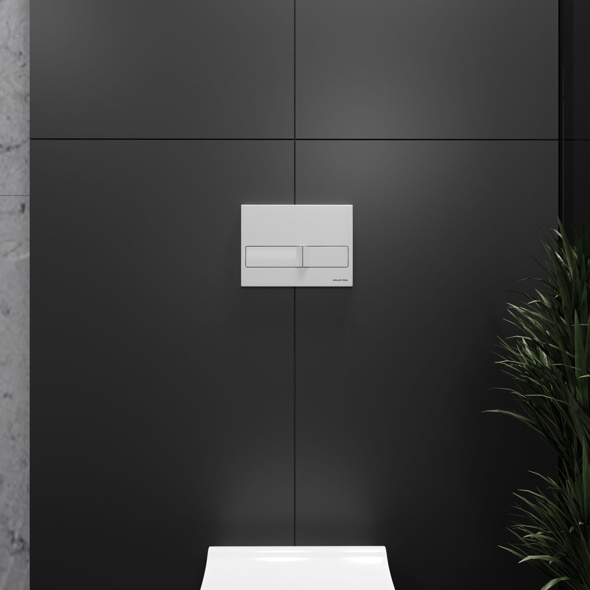 Neon placa de accionamiento blanco