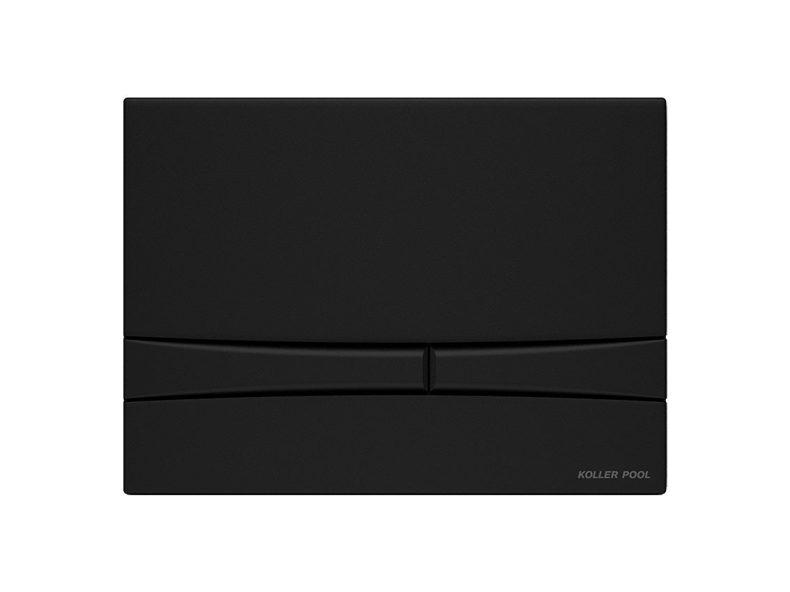 Integro Cosmo Betätigungsplatte Schwarz matt