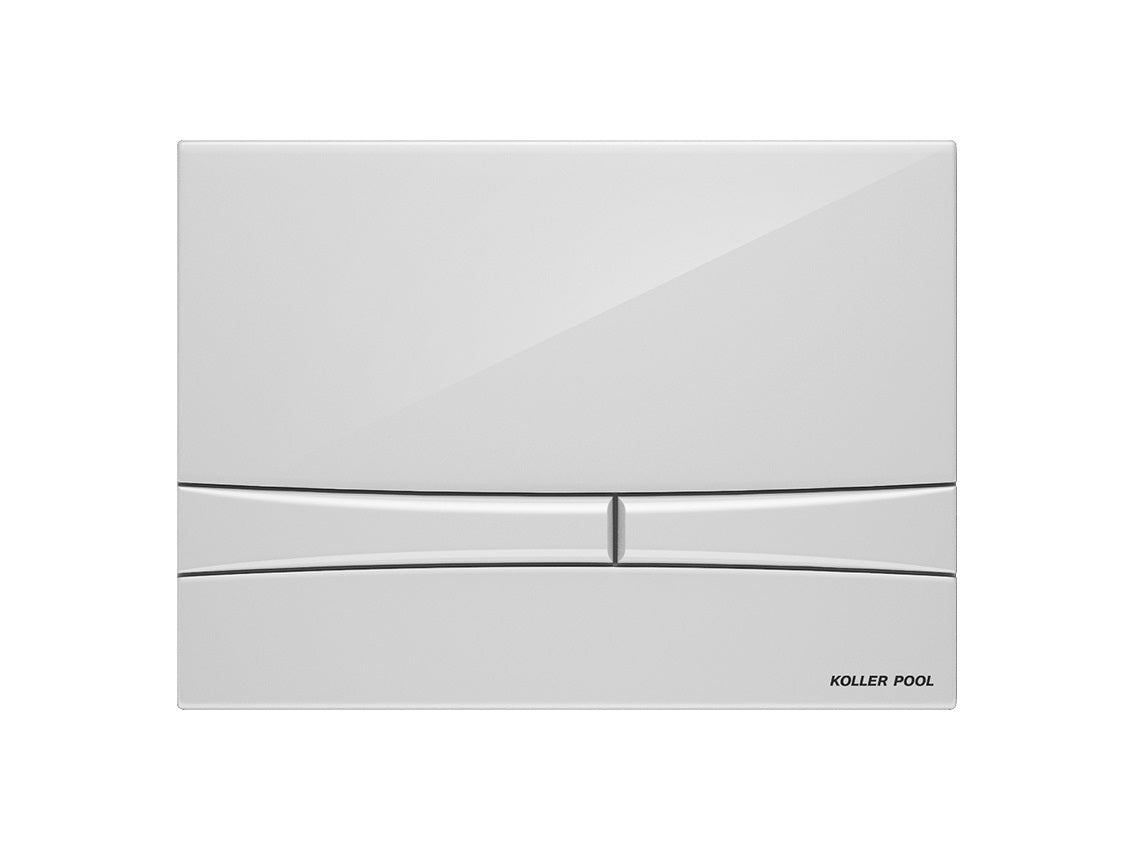 Integro Cosmo placa de accionamiento blanco